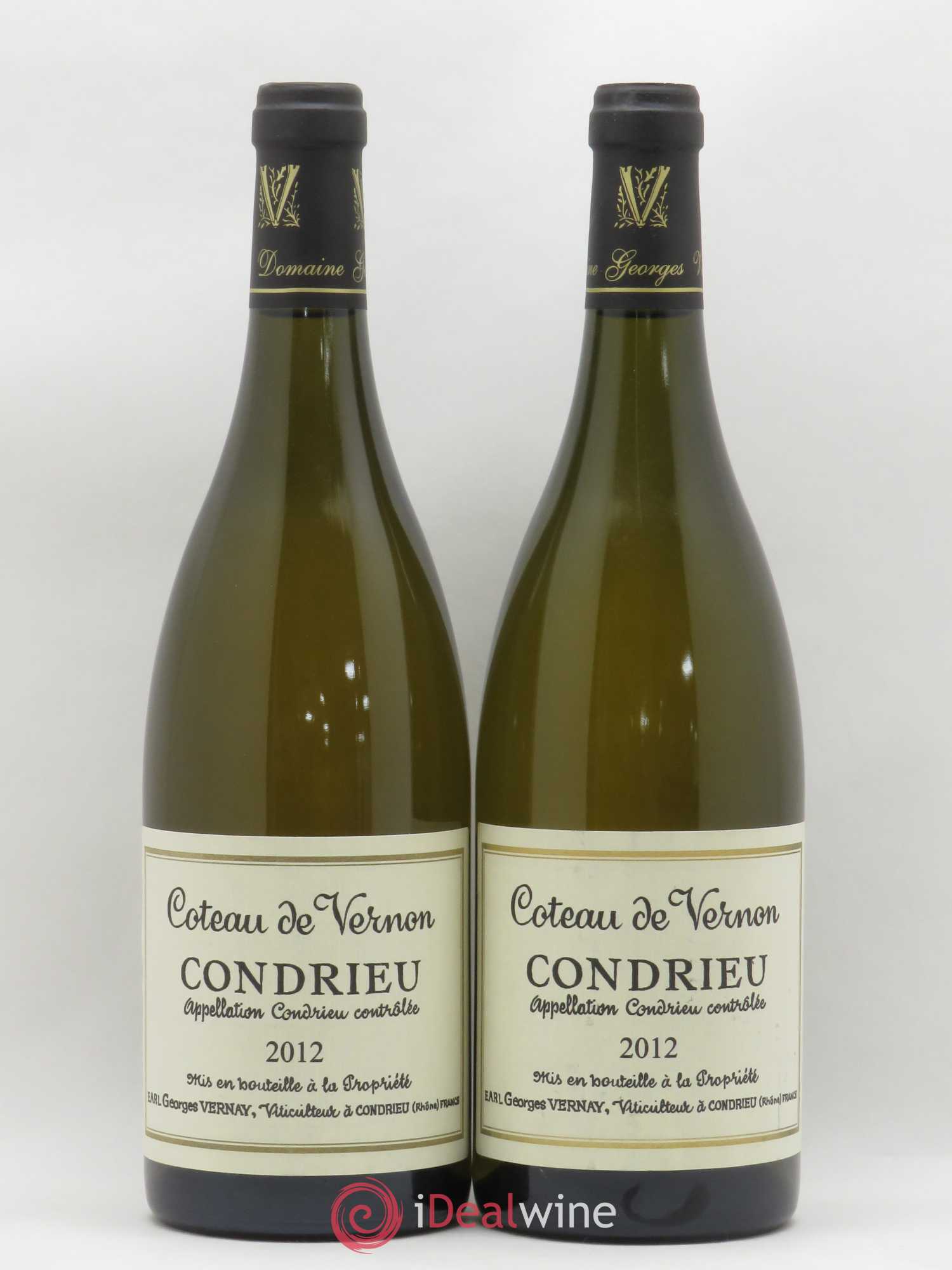Condrieu Coteau de Vernon Georges Vernay 2012 - Lot de 2 bouteilles - 0