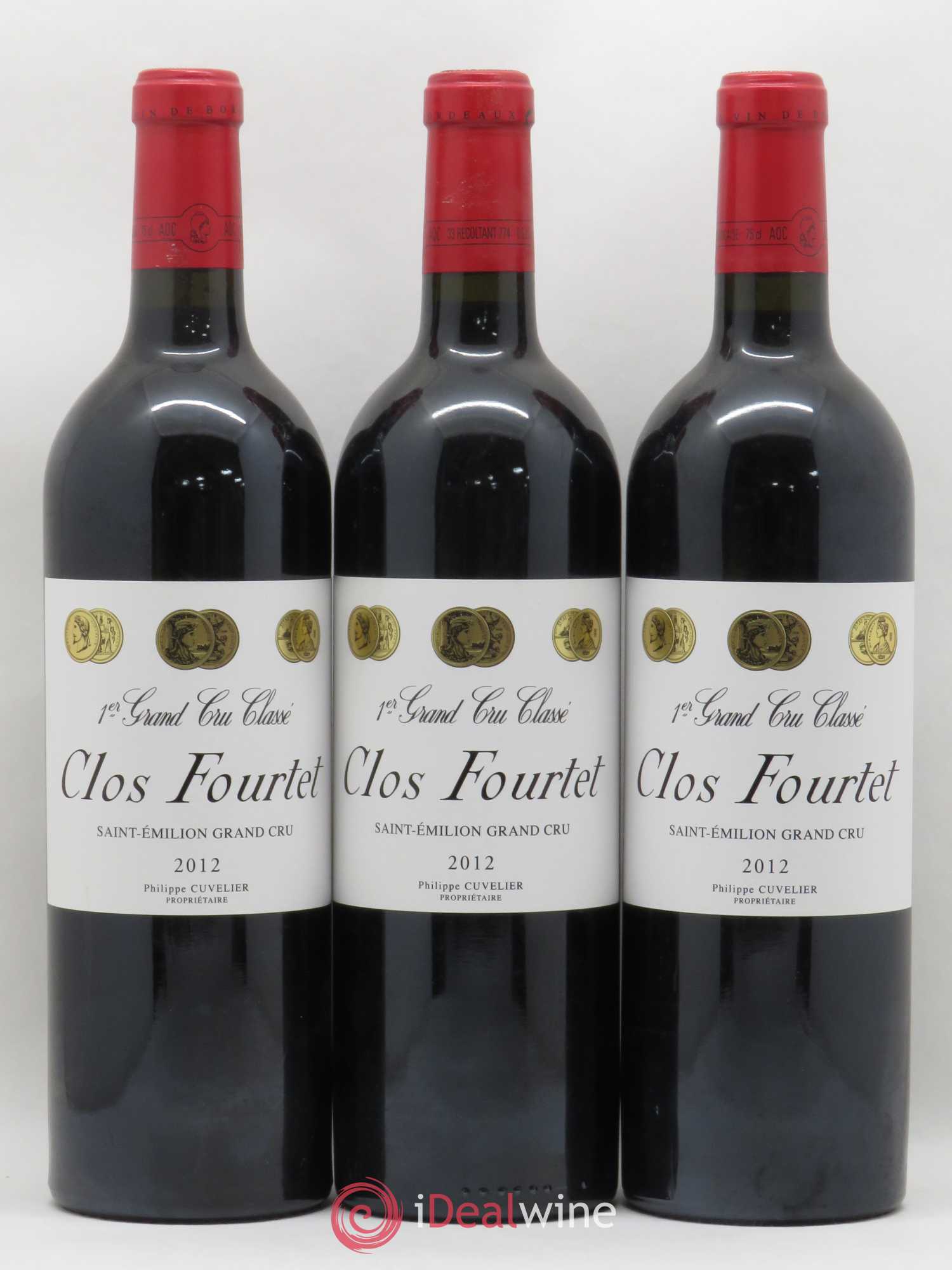 Clos Fourtet 1er Grand Cru Classé B 2012 - Lot de 6 bouteilles - 2