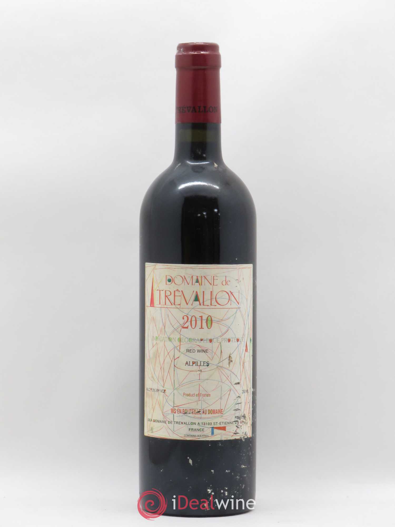 Alpilles Trévallon (Domaine de) Eloi Dürrbach 2010 - Lot de 1 bouteille - 0