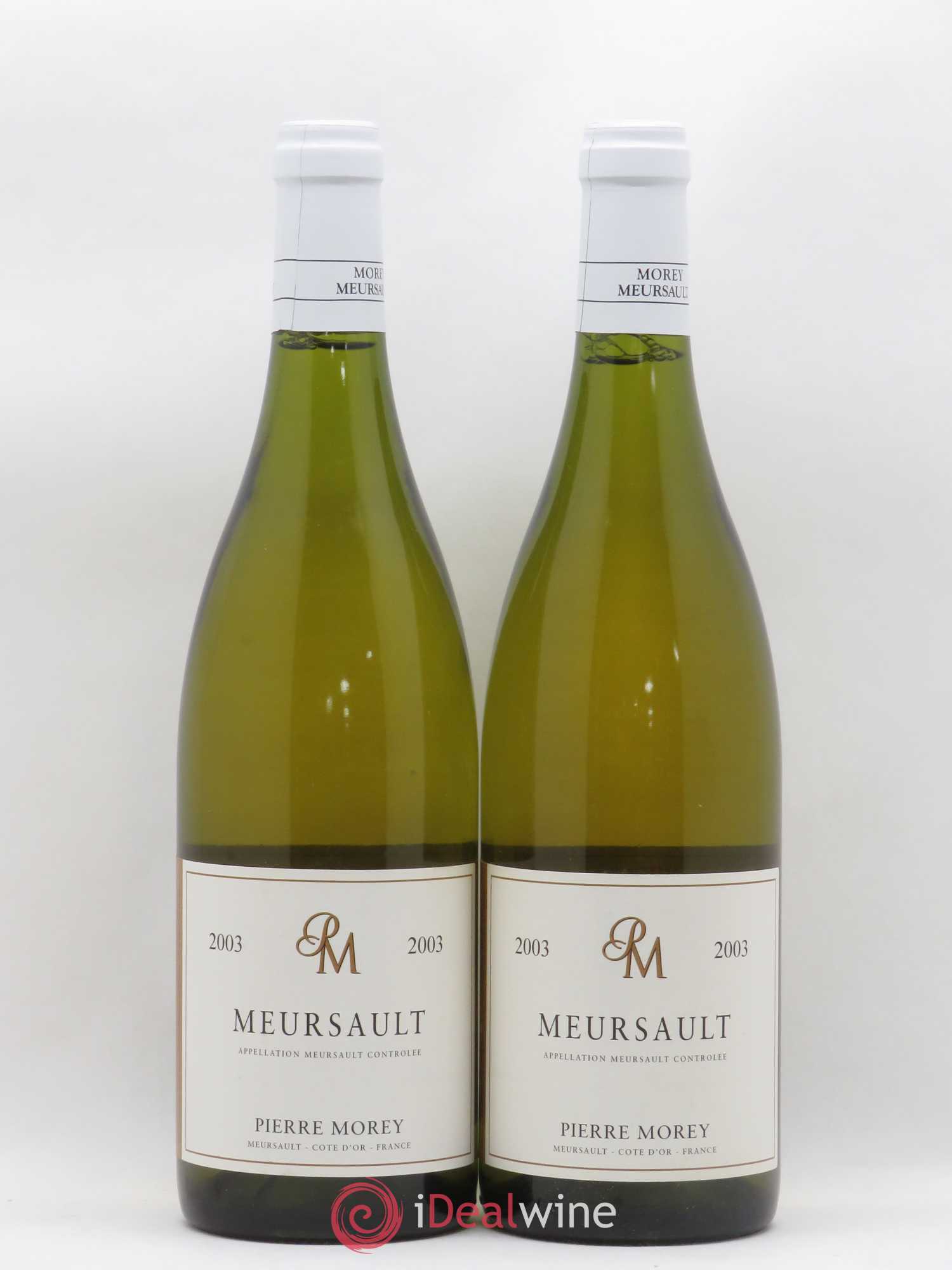 Meursault Pierre Morey (Domaine) 2003 - Lot de 2 bouteilles - 0