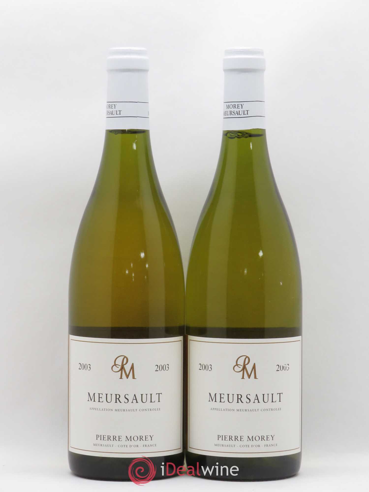 Meursault Pierre Morey (Domaine) 2003 - Lot de 2 bouteilles - 0