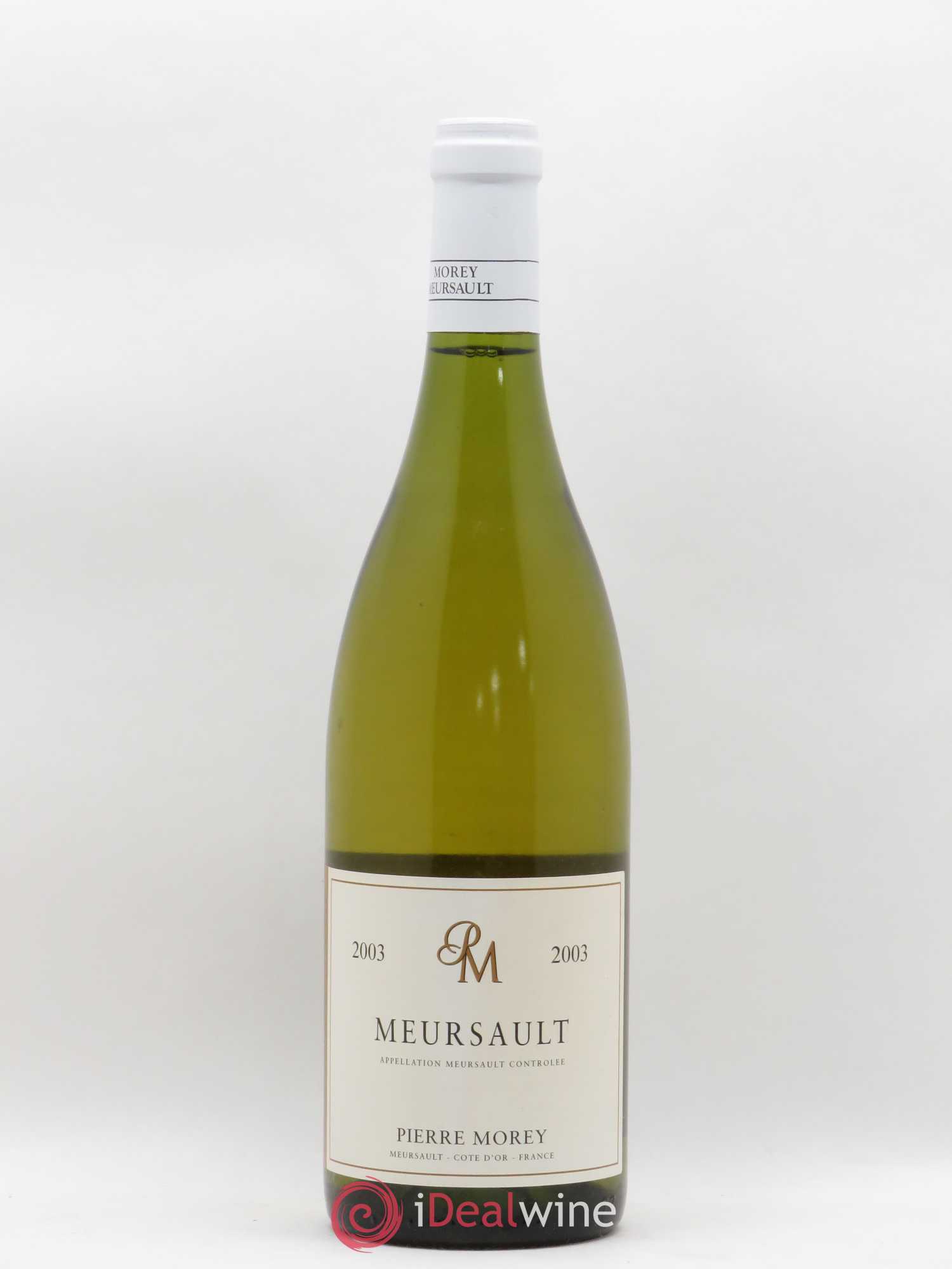 Meursault Pierre Morey (Domaine) 2003 - Lot de 1 bouteille - 0
