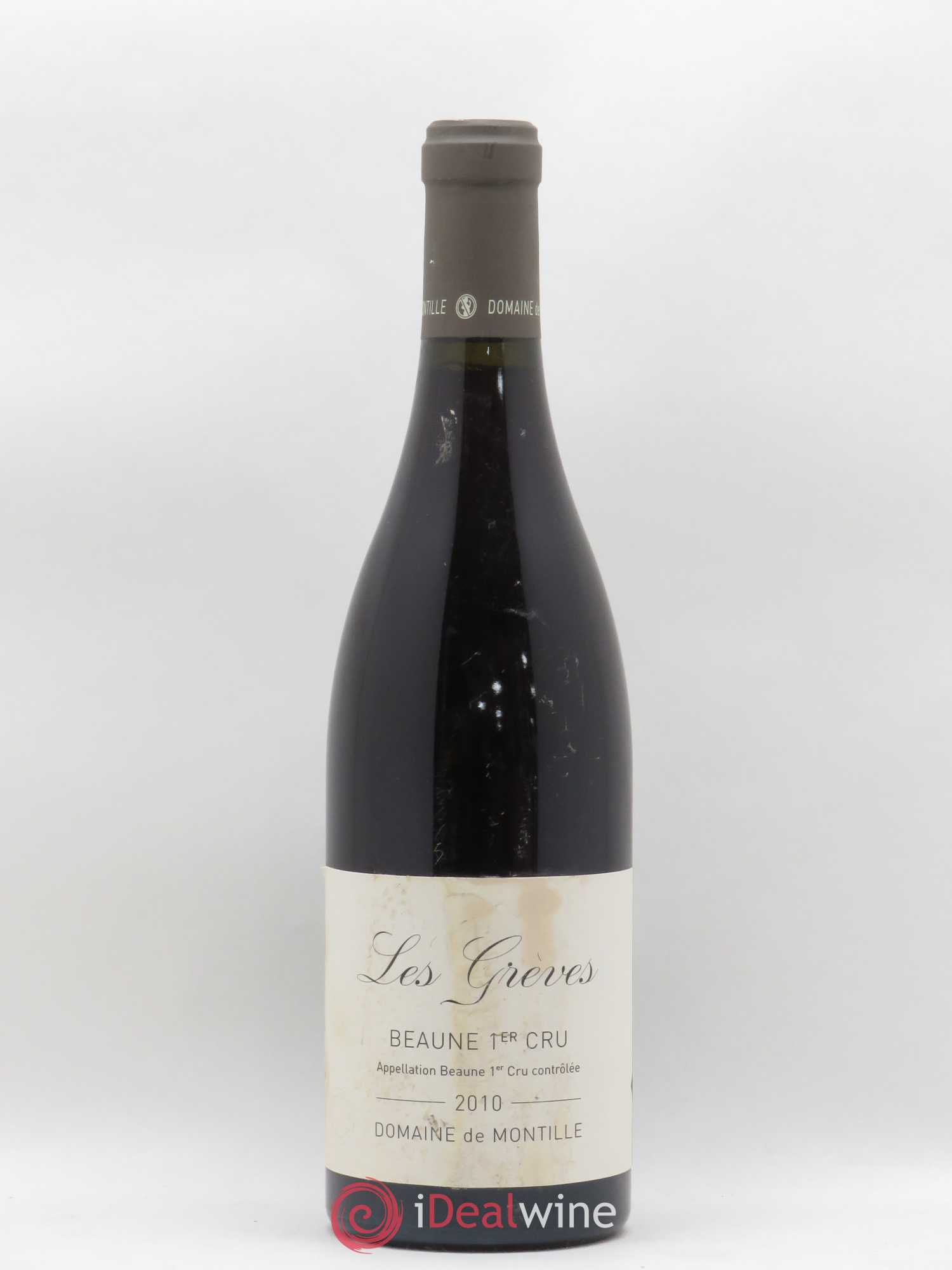 Beaune 1er Cru Les Grèves De Montille (Domaine) 2010 - Lot de 1 bouteille - 0