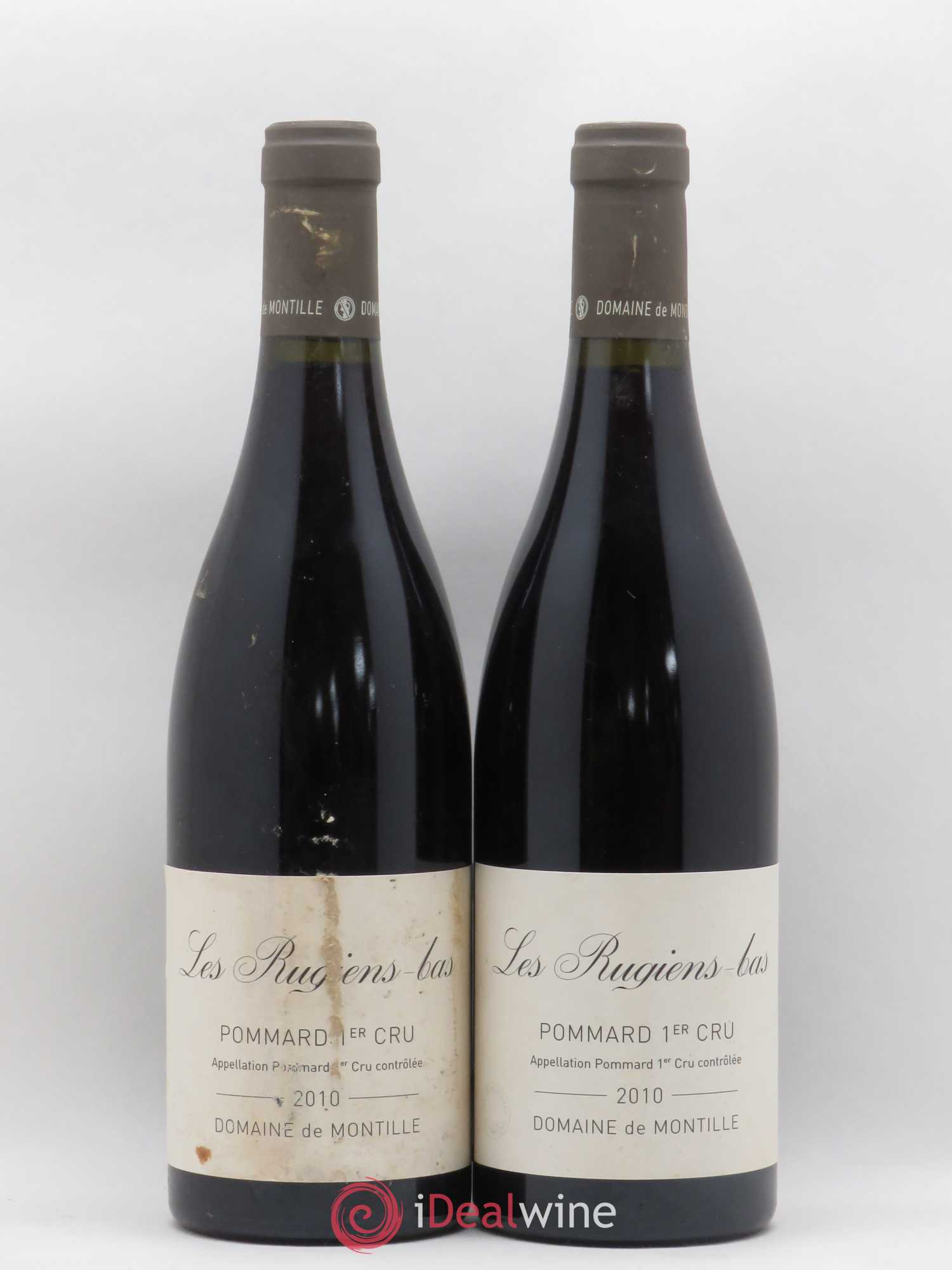 Pommard 1er Cru Les Rugiens-bas De Montille (Domaine) 2010 - Lot de 2 bouteilles - 0