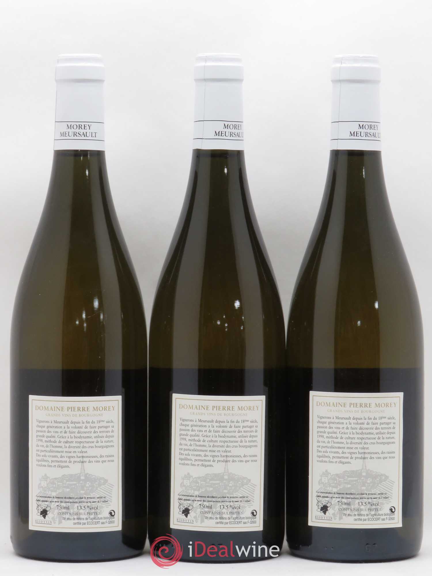 Bâtard-Montrachet Grand Cru Pierre Morey (Domaine) 2008 - Lot de 3 bouteilles - 1