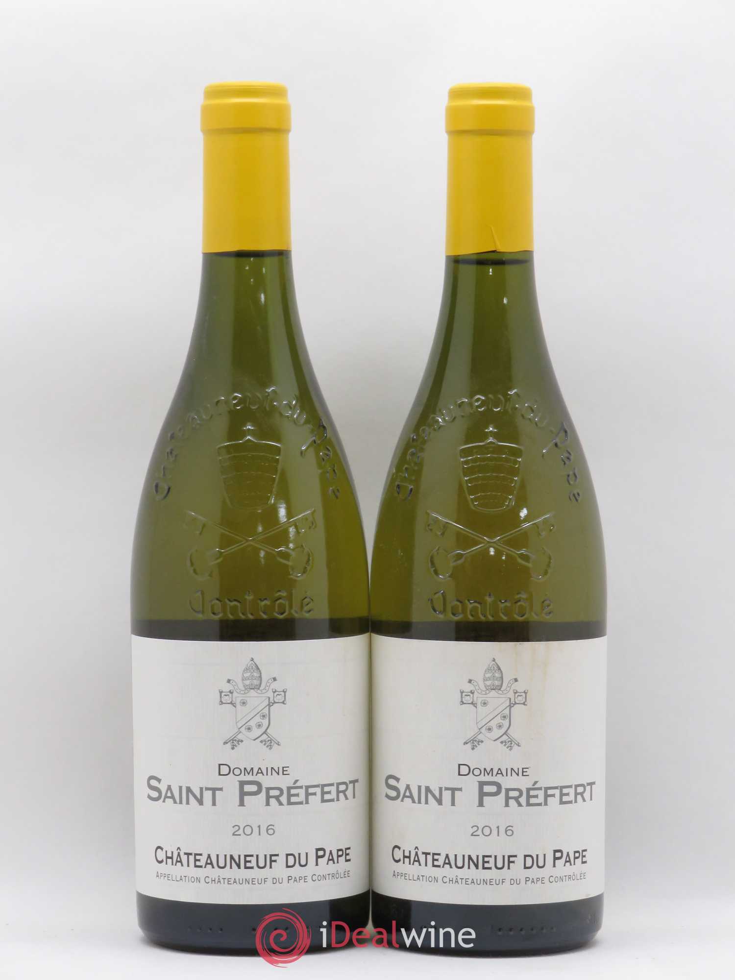 Châteauneuf-du-Pape Domaine de Saint Préfert 2016 - Lot de 2 bouteilles - 0