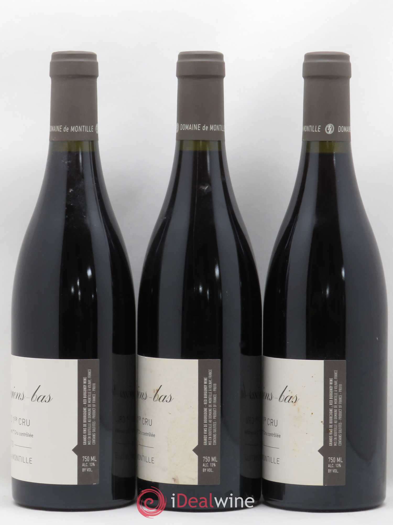 Pommard 1er Cru Les Rugiens-bas De Montille (Domaine) 2010 - Lot de 3 bouteilles - 1