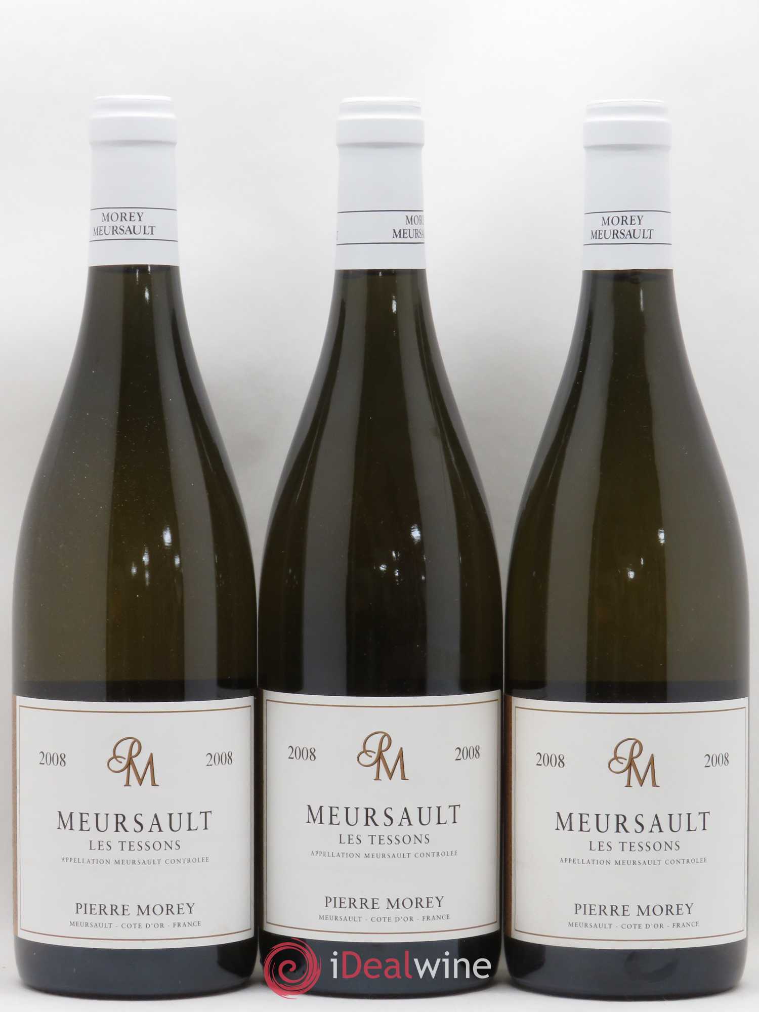 Meursault Les Tessons Pierre Morey (Domaine) 2008 - Lot de 3 bouteilles - 0