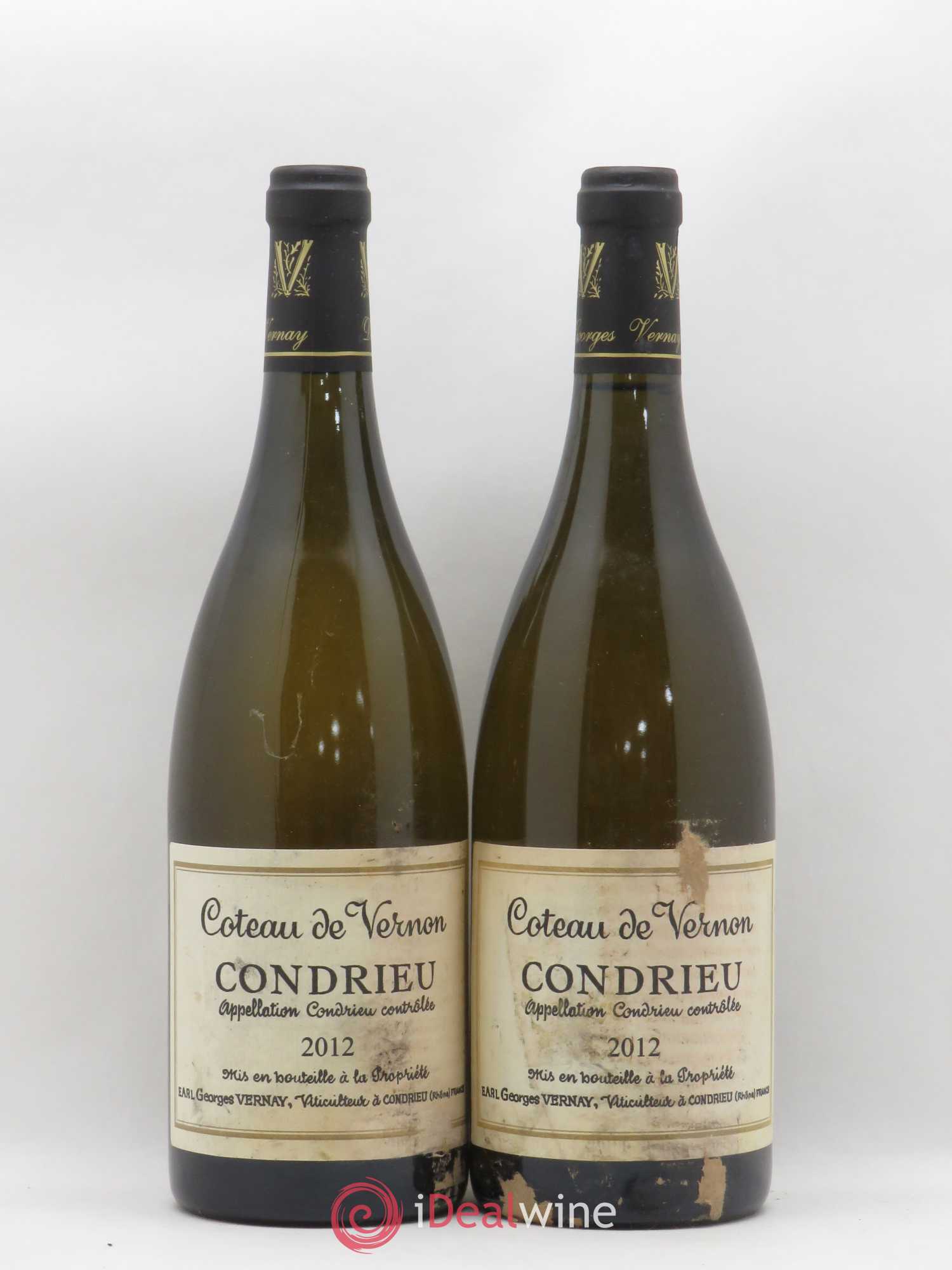 Condrieu Coteau de Vernon Georges Vernay 2012 - Lot de 2 bouteilles - 0