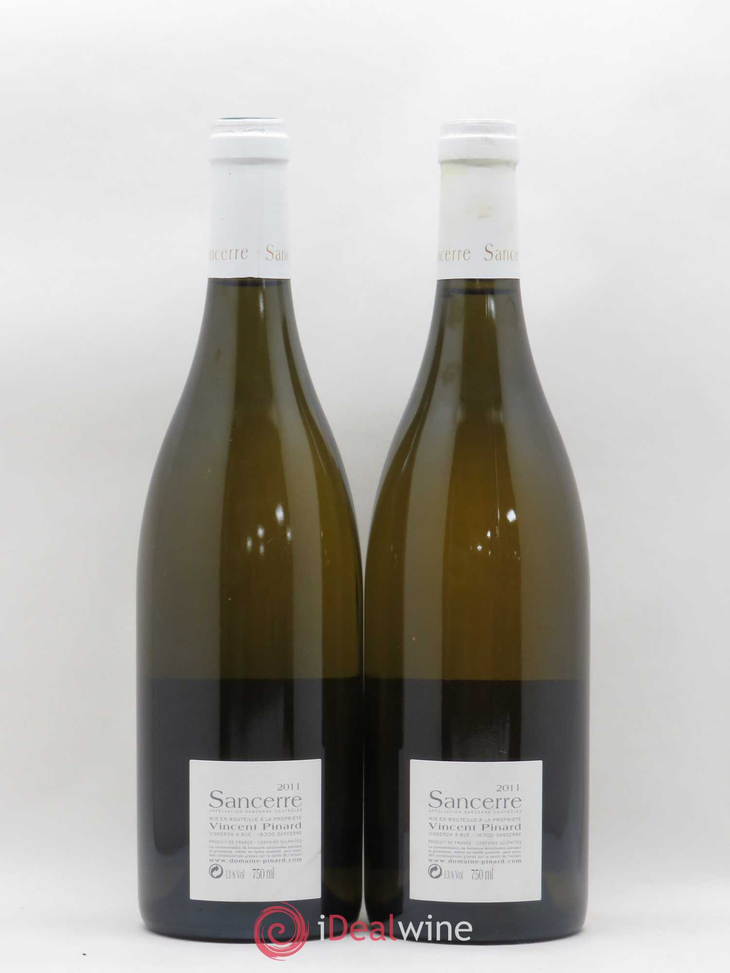 Sancerre Nuance Vincent Pinard 2011 - Lot de 2 bouteilles - 1