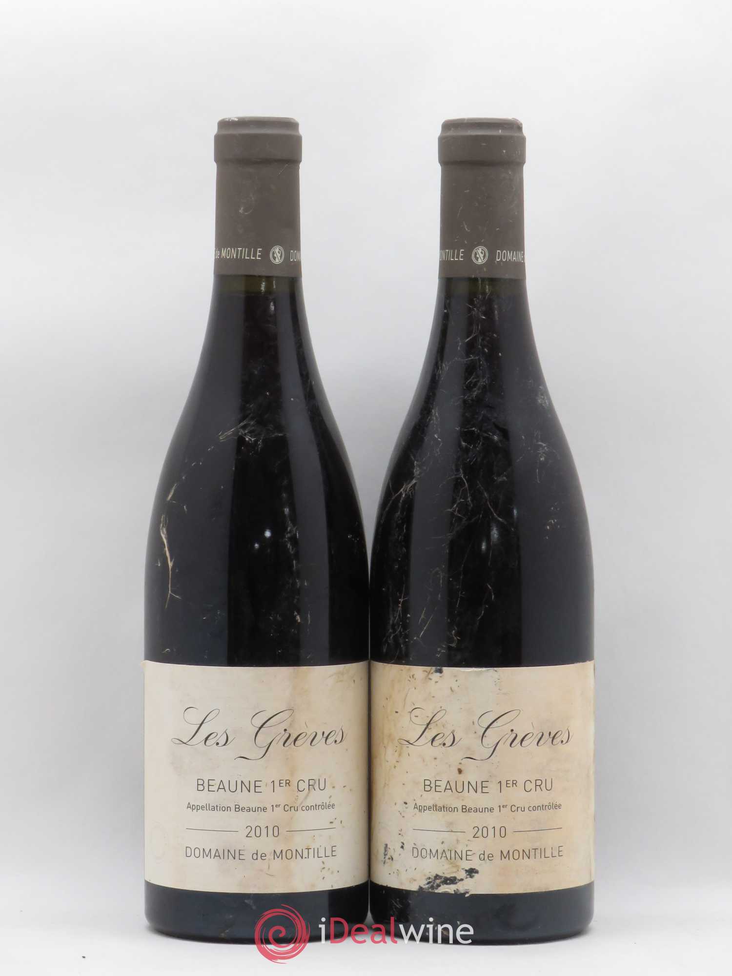 Beaune 1er Cru Les Grèves De Montille (Domaine) 2010 - Lotto di 2 bottiglie - 0