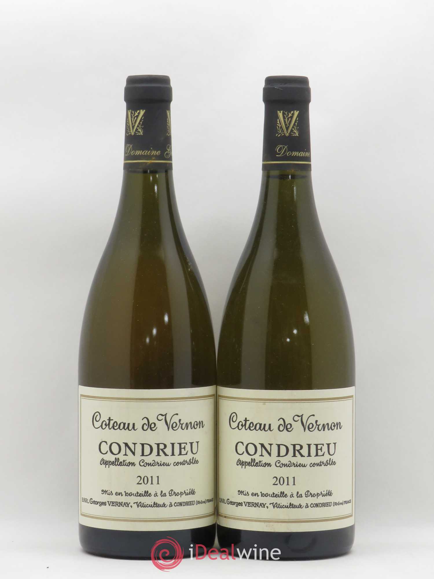 Condrieu Coteau de Vernon Georges Vernay 2011 - Lot de 2 bouteilles - 0