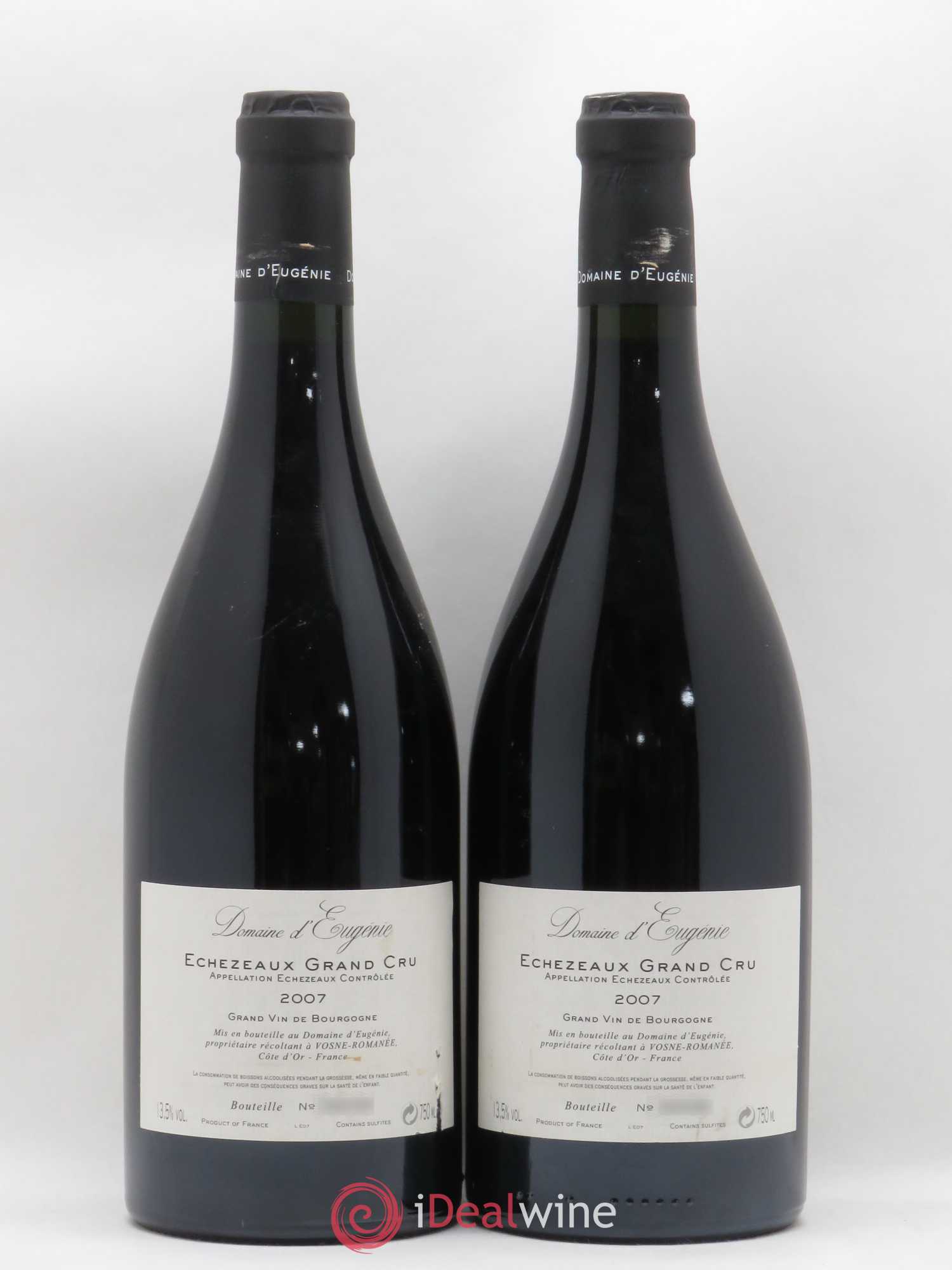 Echezeaux Grand Cru René Engel - Eugénie (Domaine) 2007 - Lot de 2 bouteilles - 1