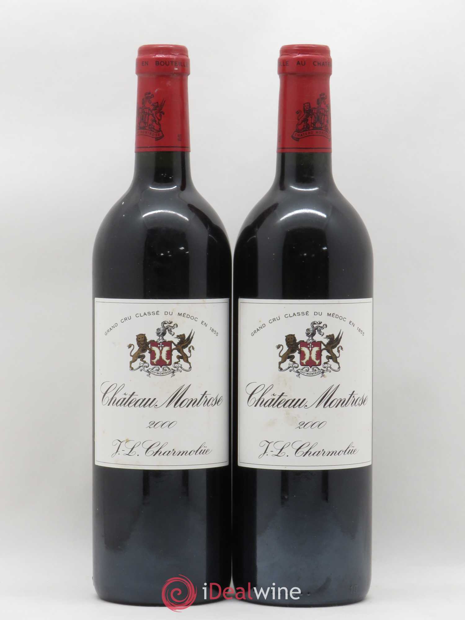Château Montrose 2ème Grand Cru Classé 2000 - Lot de 2 bouteilles - 0