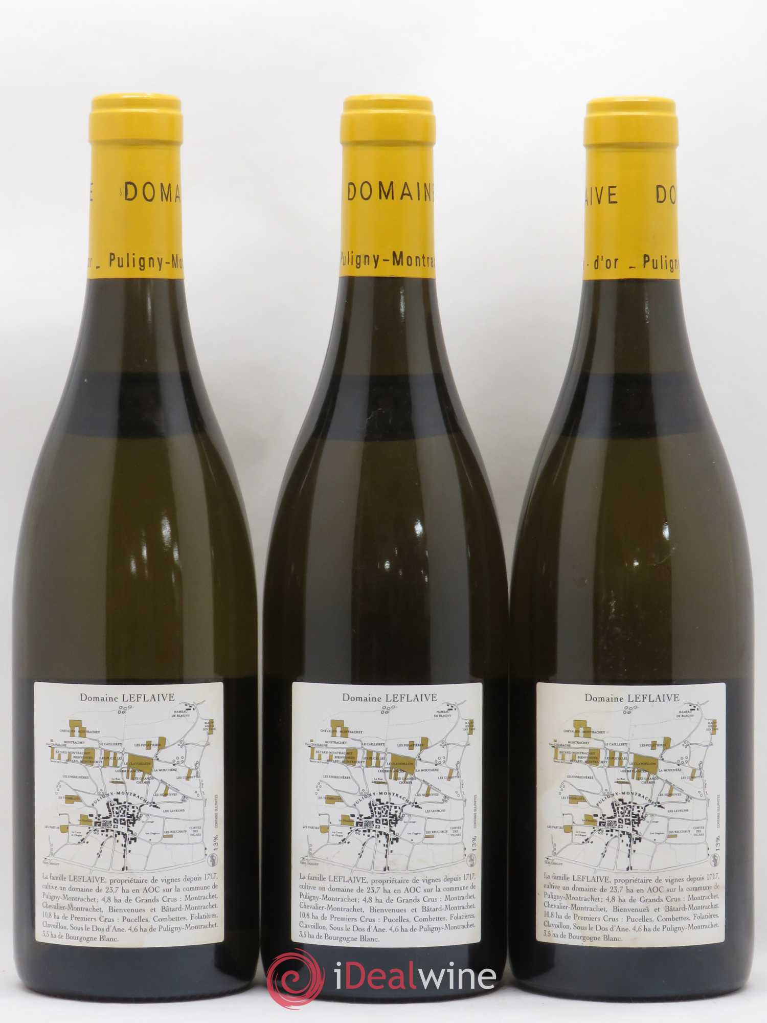 Puligny-Montrachet 1er Cru Les Pucelles Leflaive (Domaine) 2010 - Lot de 3 bouteilles - 1