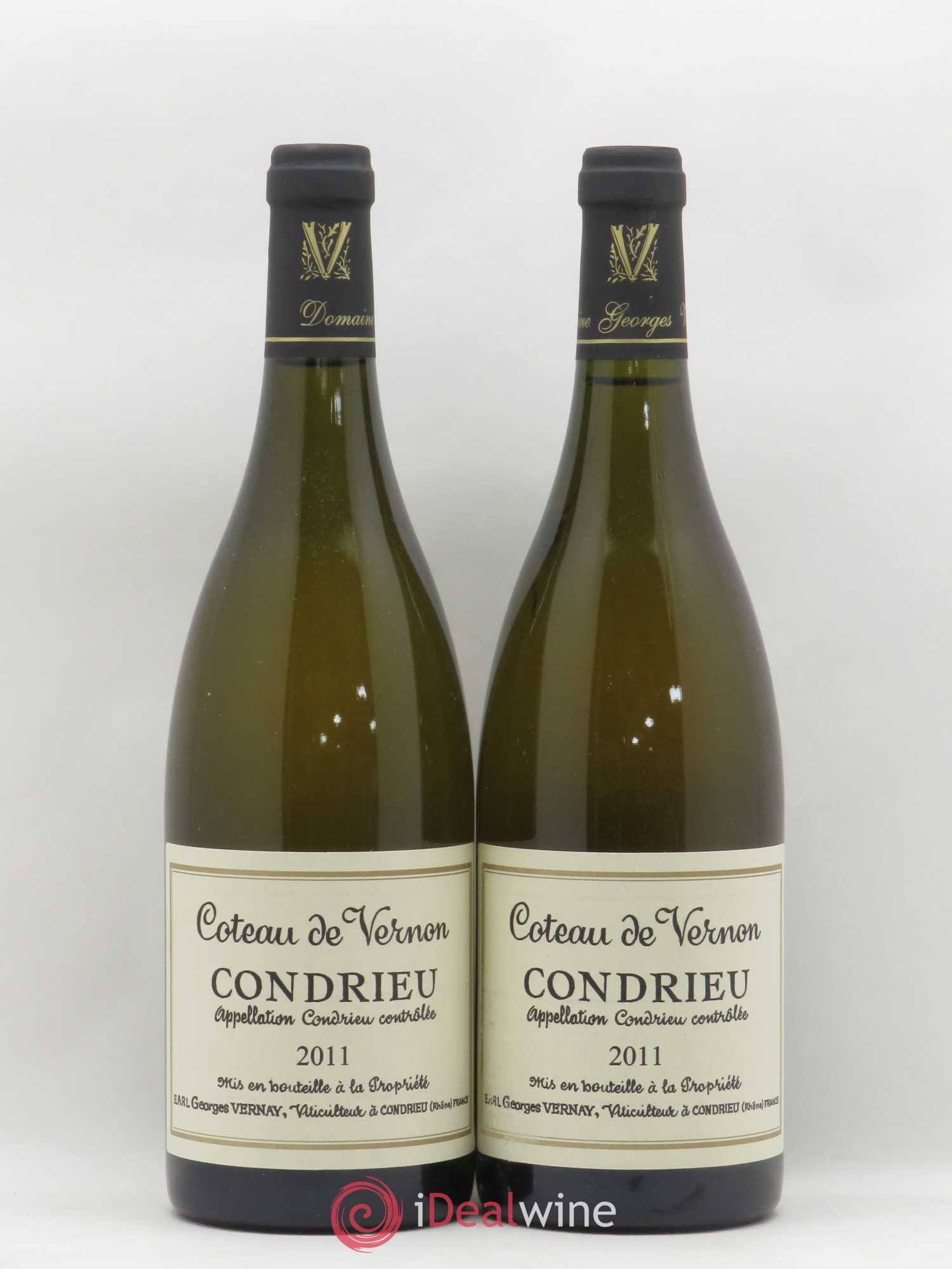 Condrieu Coteau de Vernon Georges Vernay 2011 - Lot de 2 bouteilles - 0