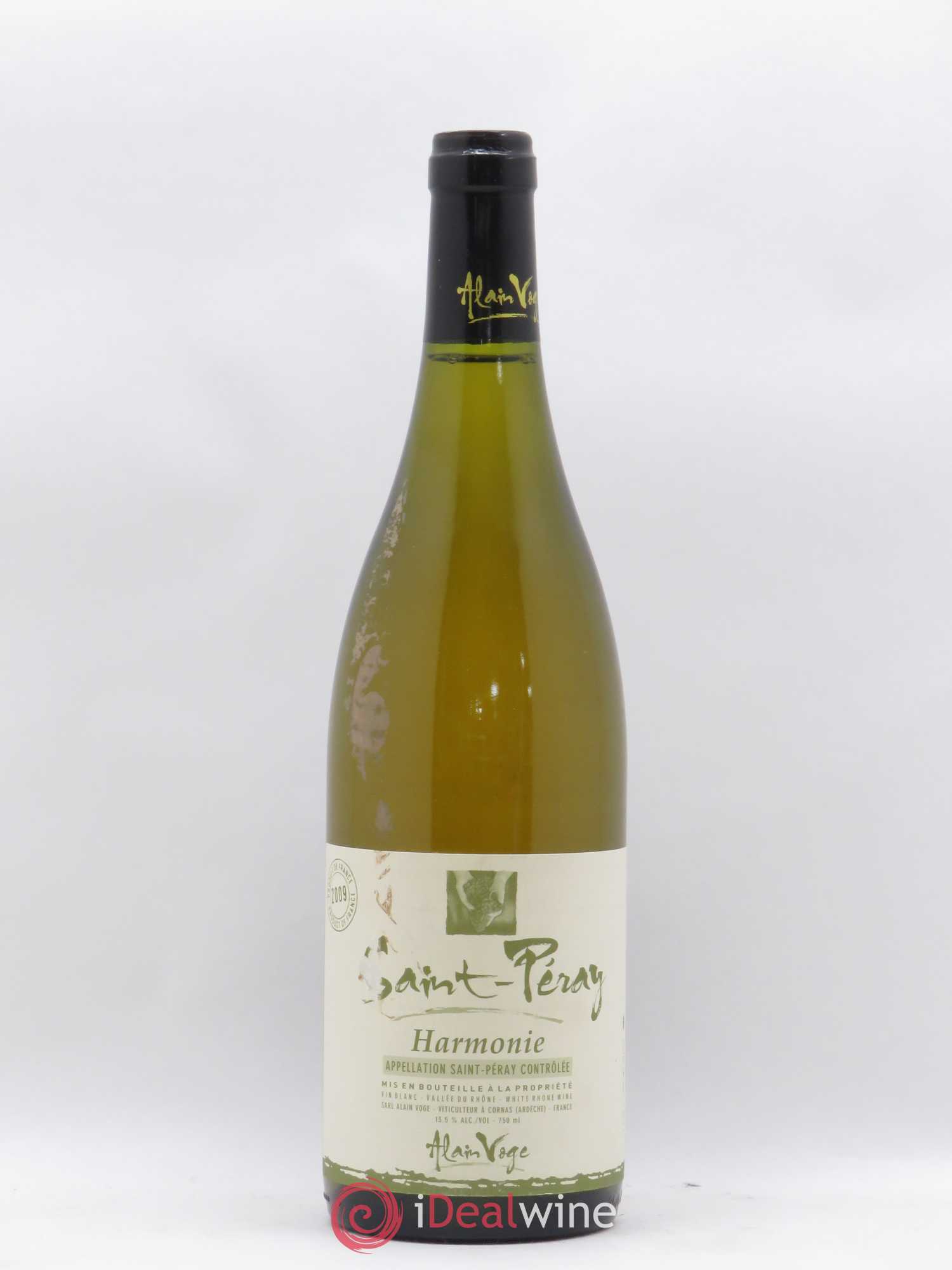 Saint-Péray Harmonie Alain Voge (Domaine) 2009 - Lot de 1 bouteille - 0