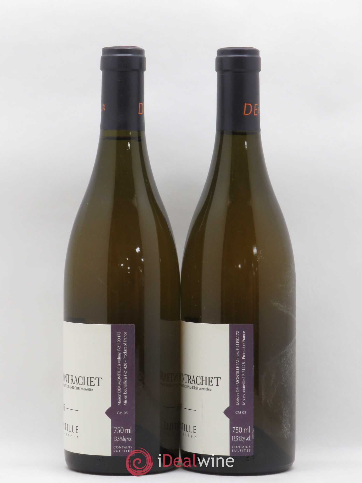Chevalier-Montrachet Grand Cru De(ux) Montille Soeur et Frère 2005 - Posten von 2 Flaschen - 1