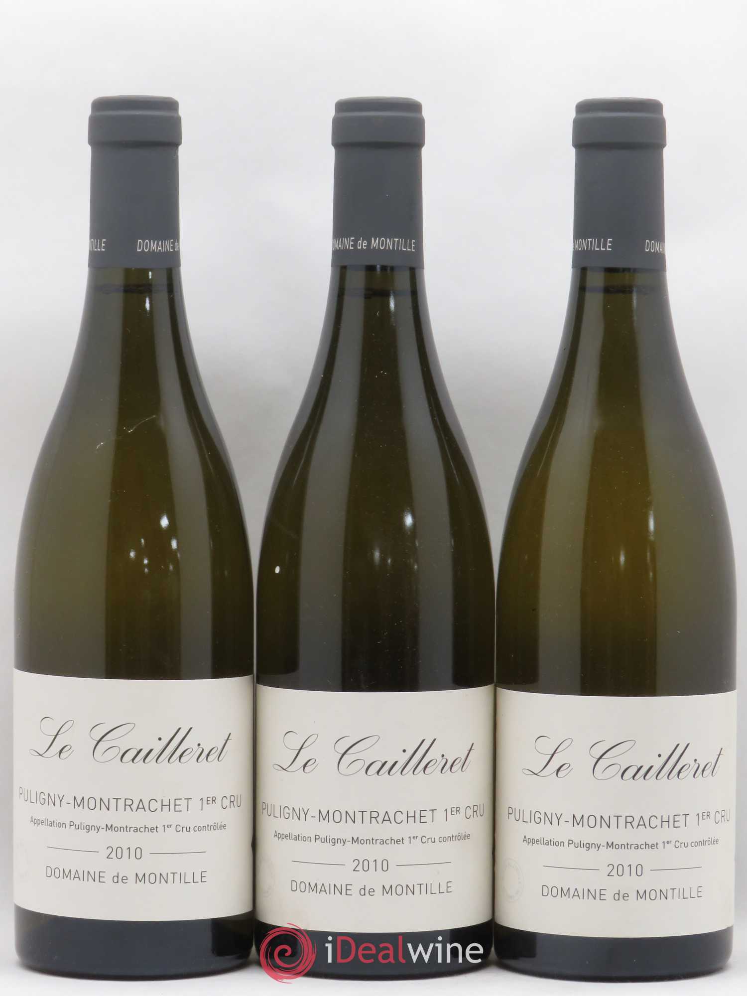 Puligny-Montrachet 1er Cru Le Cailleret De Montille (Domaine) 2010 - Lot de 3 bouteilles - 0