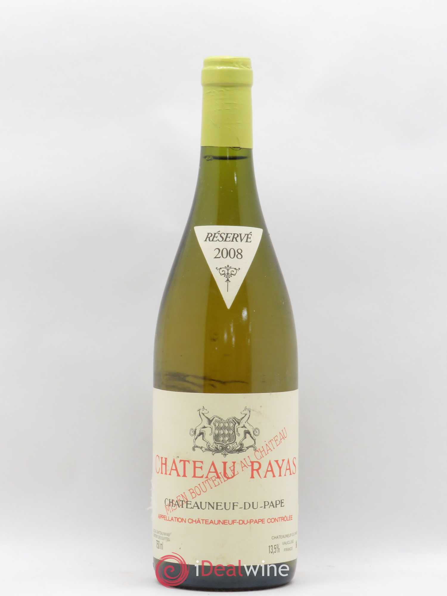 Châteauneuf-du-Pape Château Rayas Emmanuel Reynaud 2008 - Lot de 1 bouteille - 0