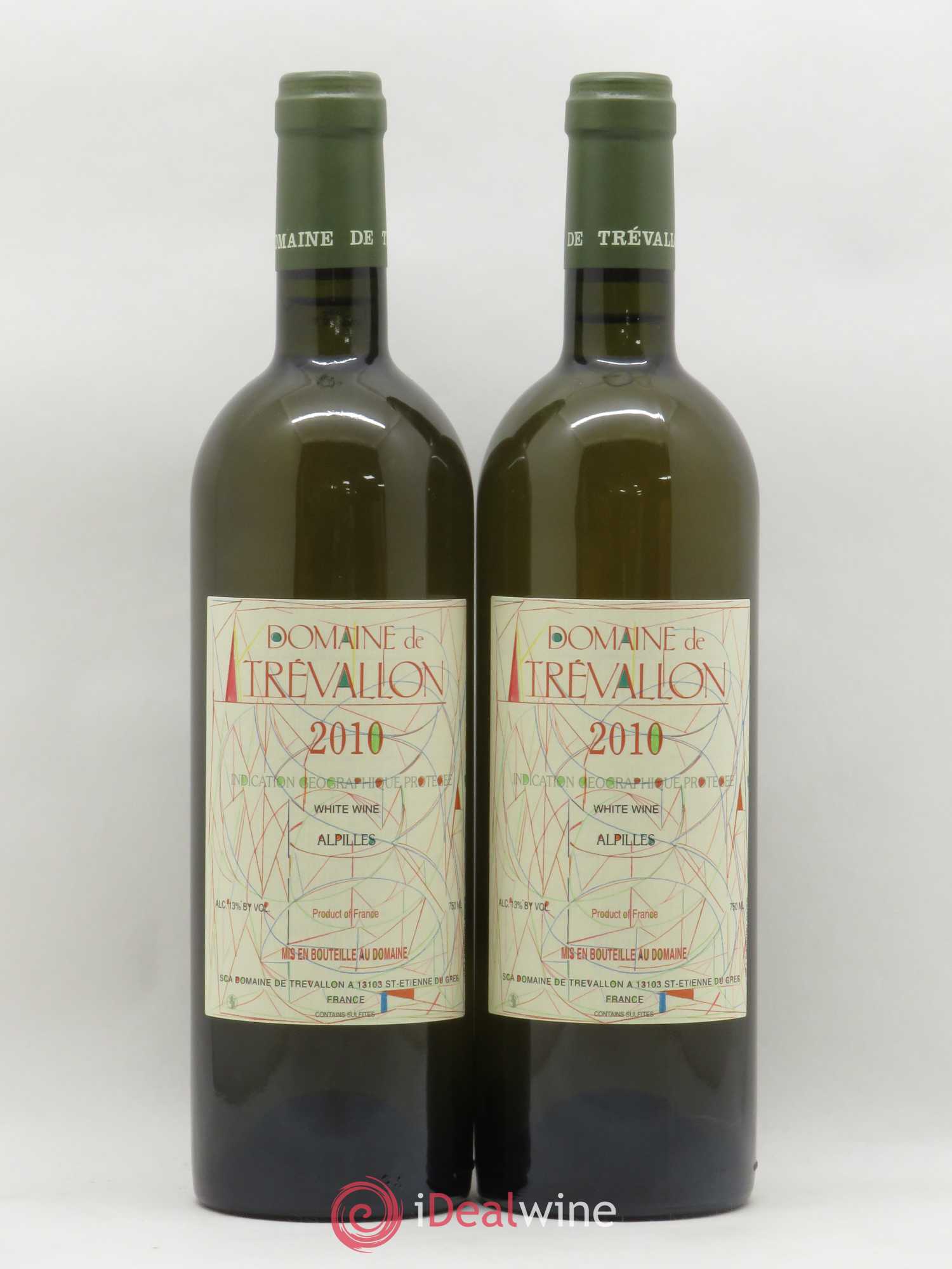 Alpilles Trévallon (Domaine de) Eloi Dürrbach 2010 - Lot de 2 bouteilles - 0