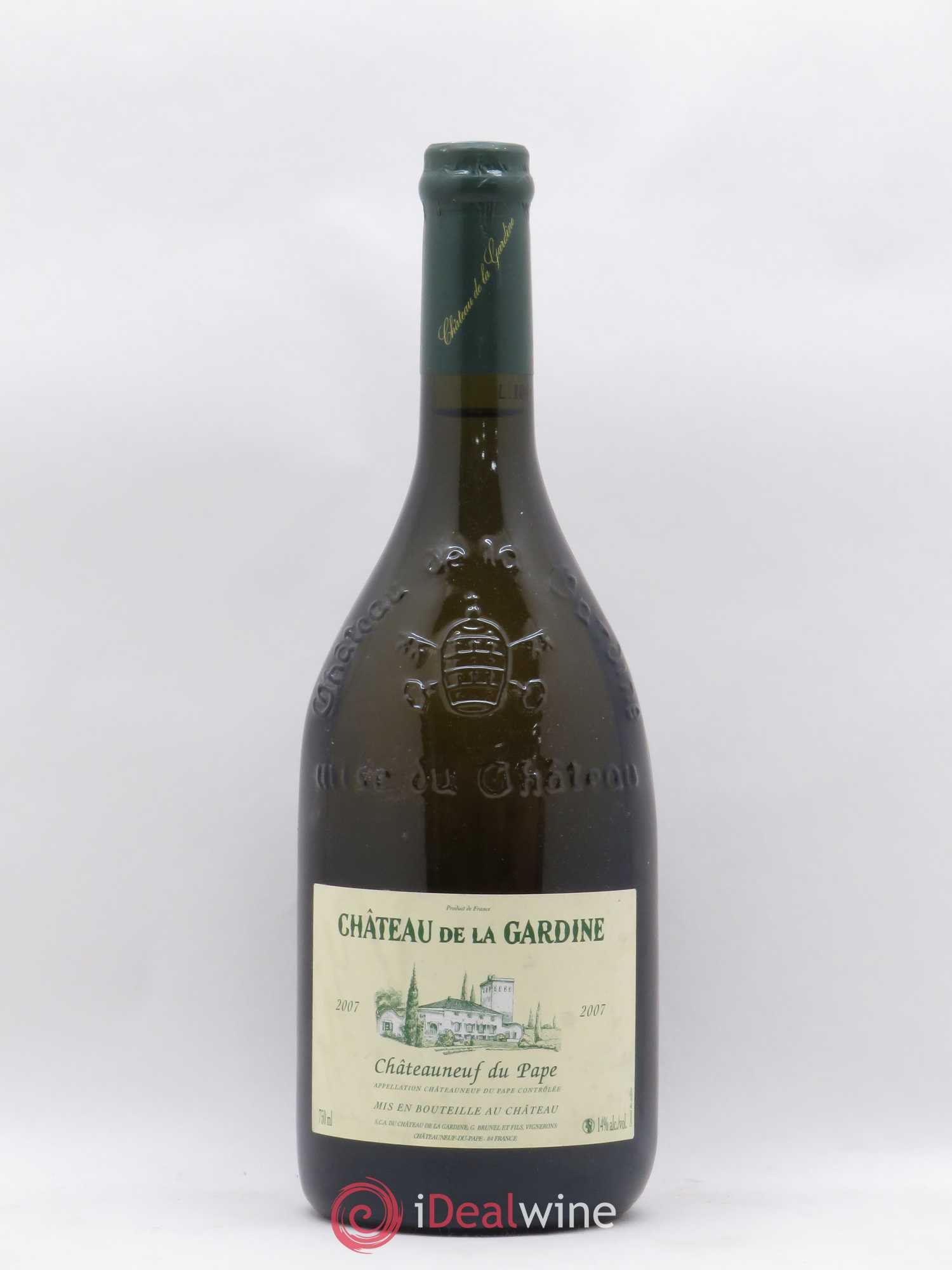 Châteauneuf-du-Pape La Gardine Famille Brunel 2007 - Lot de 1 bouteille - 0