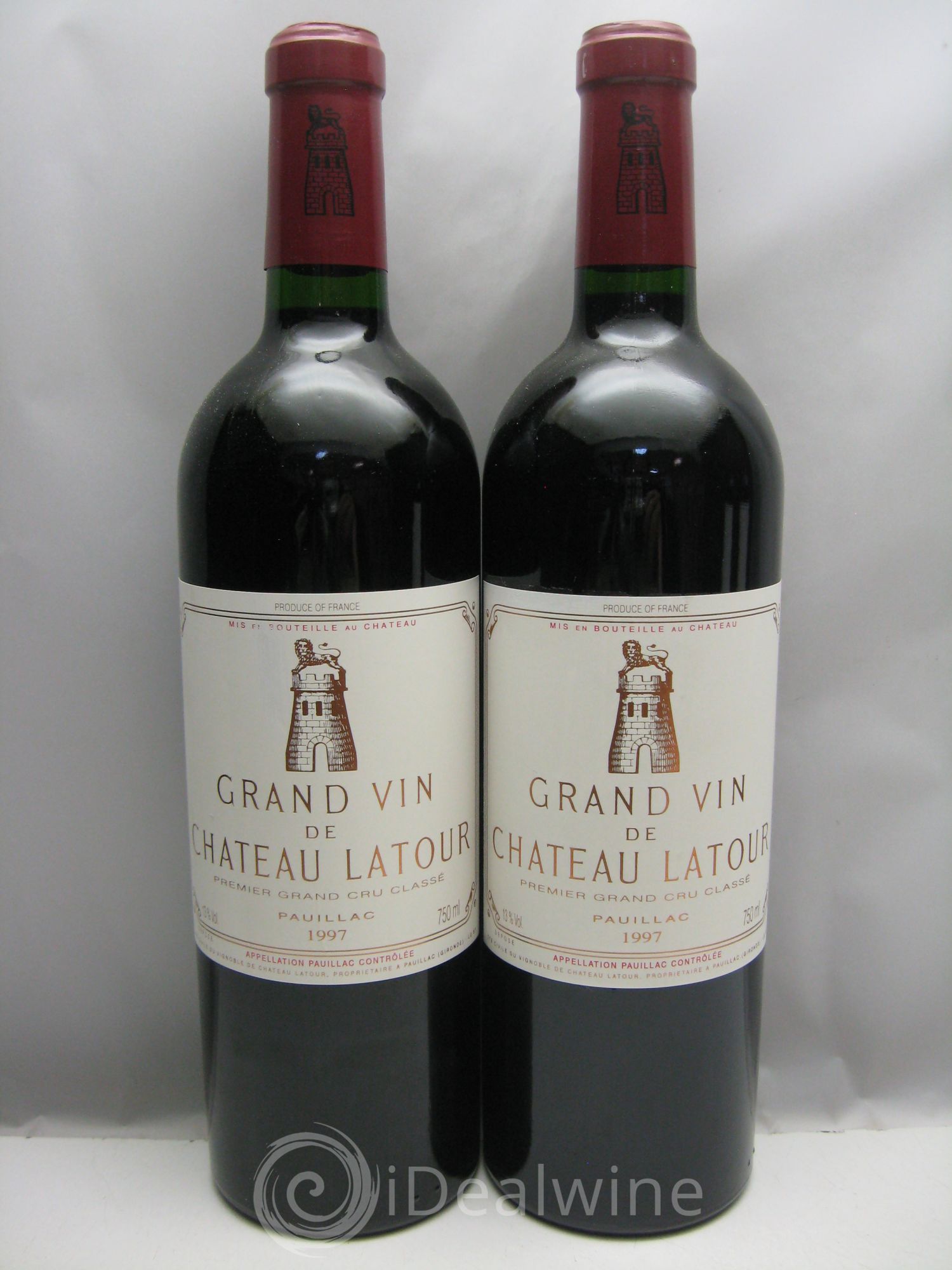 Château Latour 1er Grand Cru Classé 1997 - Lot de 6 bouteilles - 1