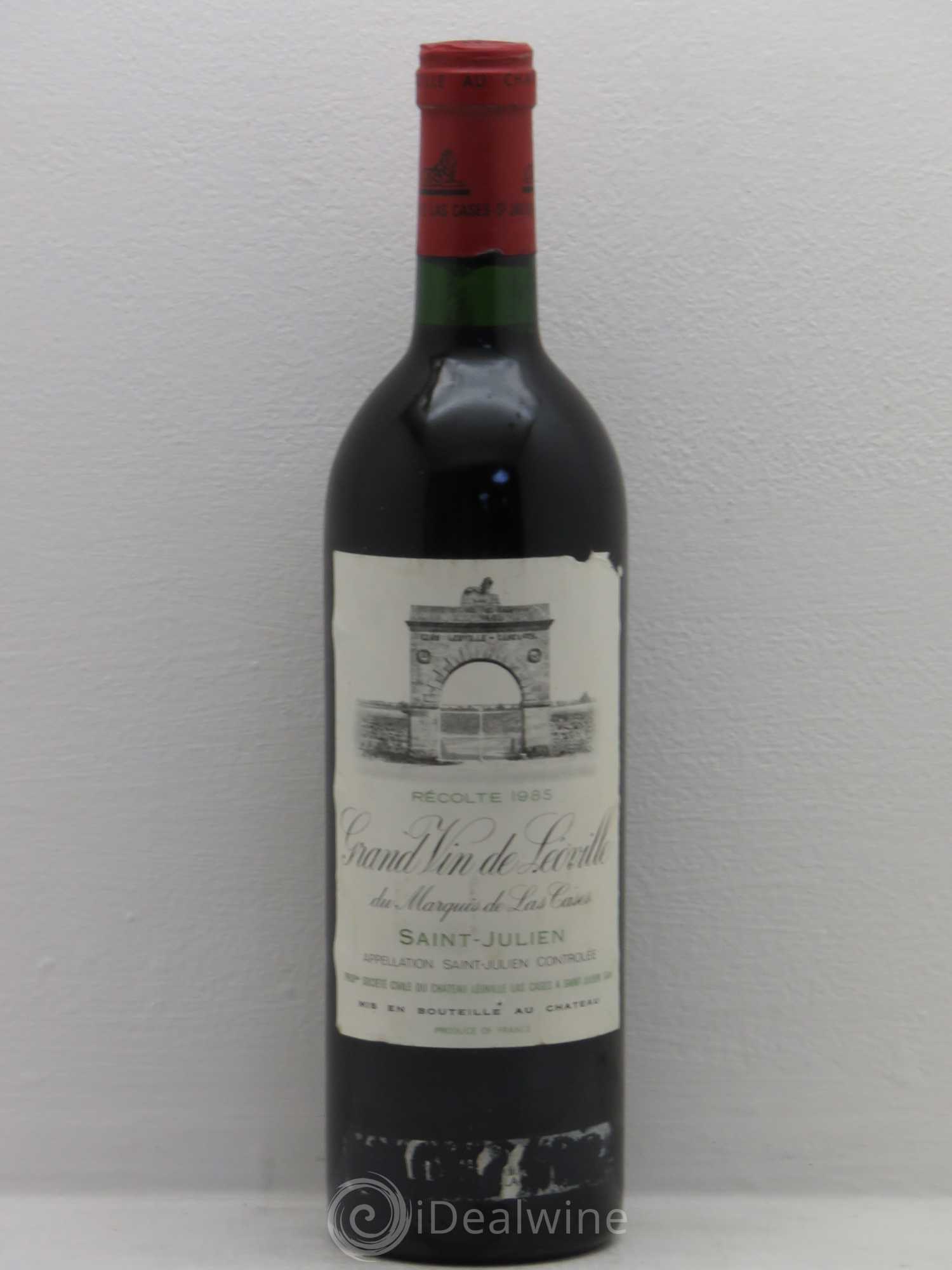 Château Léoville Las Cases 2ème Grand Cru Classé 1985 - Lot de 1 bouteille - 0