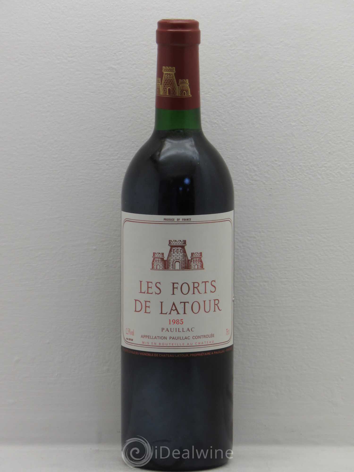 Les Forts de Latour Second Vin 1985 - Lot de 1 bouteille - 0