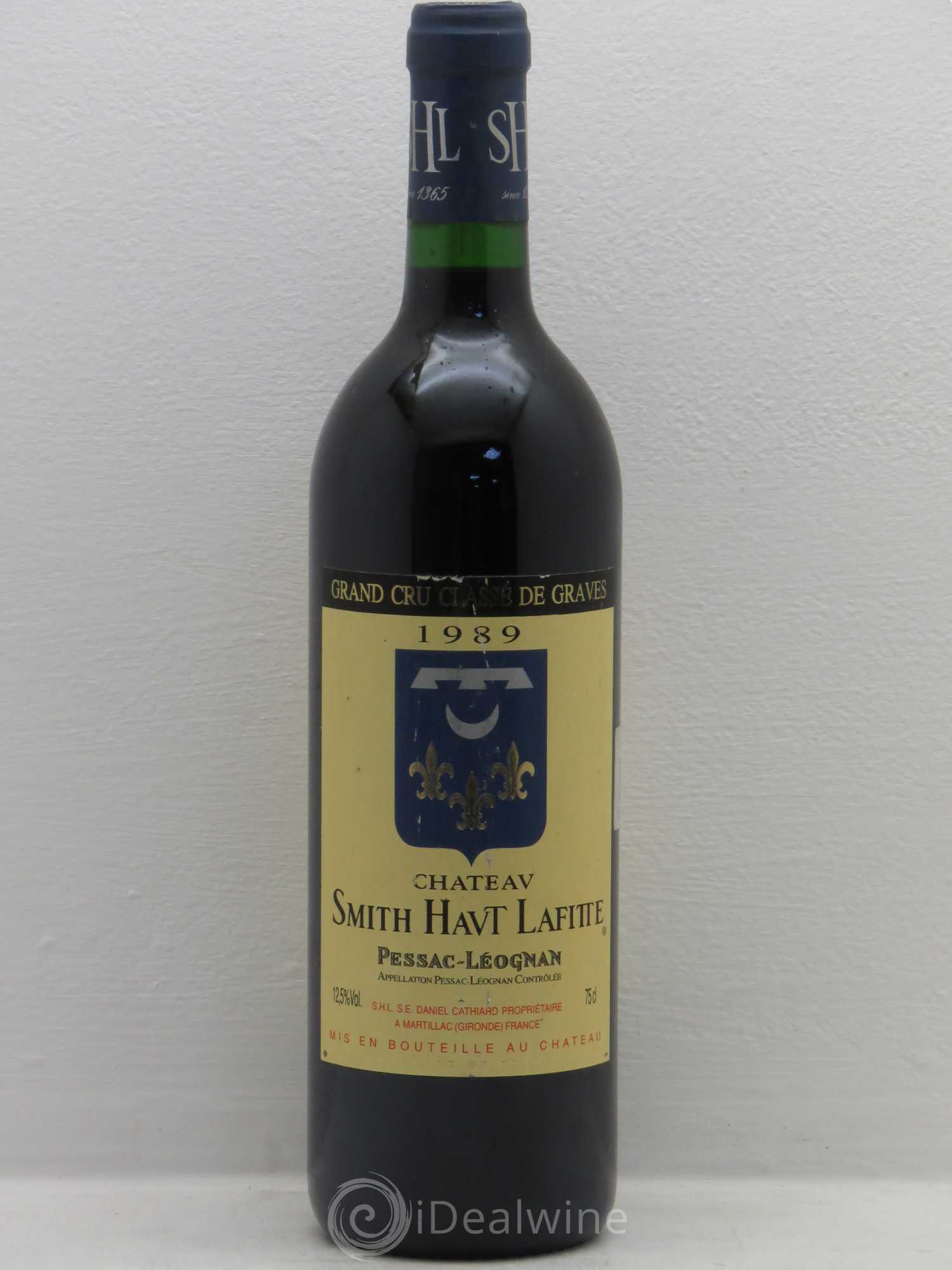 Château Smith Haut Lafitte Cru Classé de Graves 1989 - Lot de 1 bouteille - 0