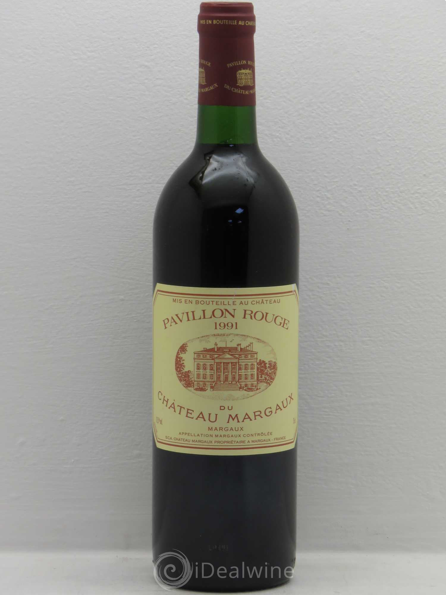 Pavillon Rouge du Château Margaux Second Vin 1991 - Lot de 1 bouteille - 0
