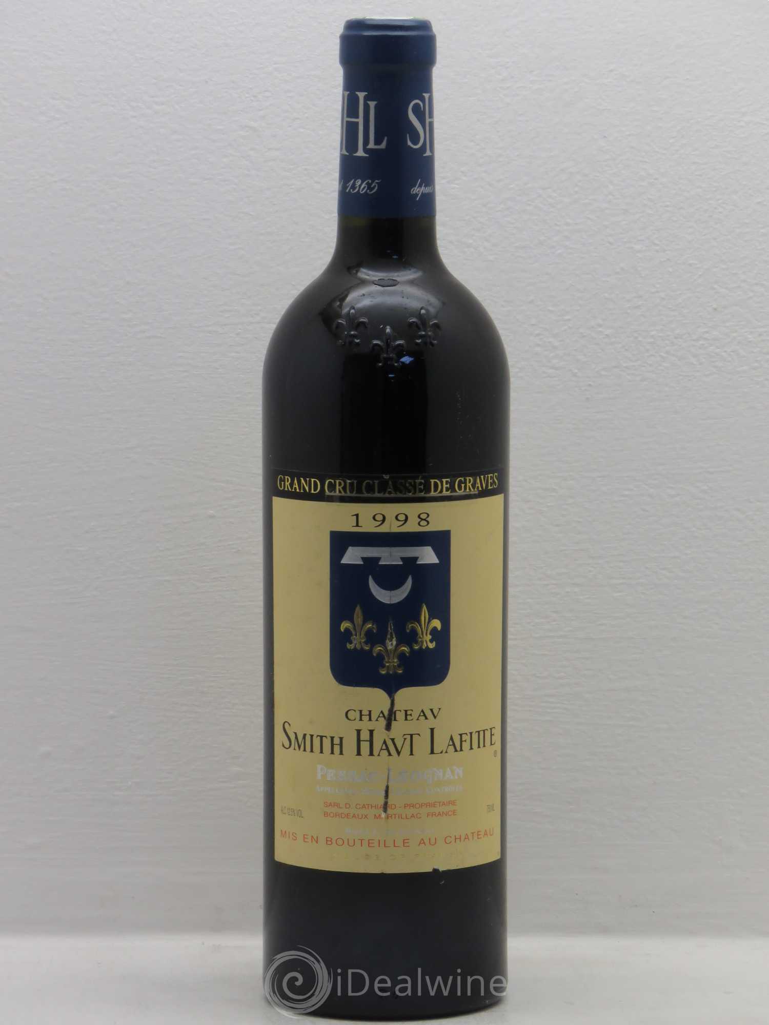 Château Smith Haut Lafitte Cru Classé de Graves 1998 - Lot de 1 bouteille - 0