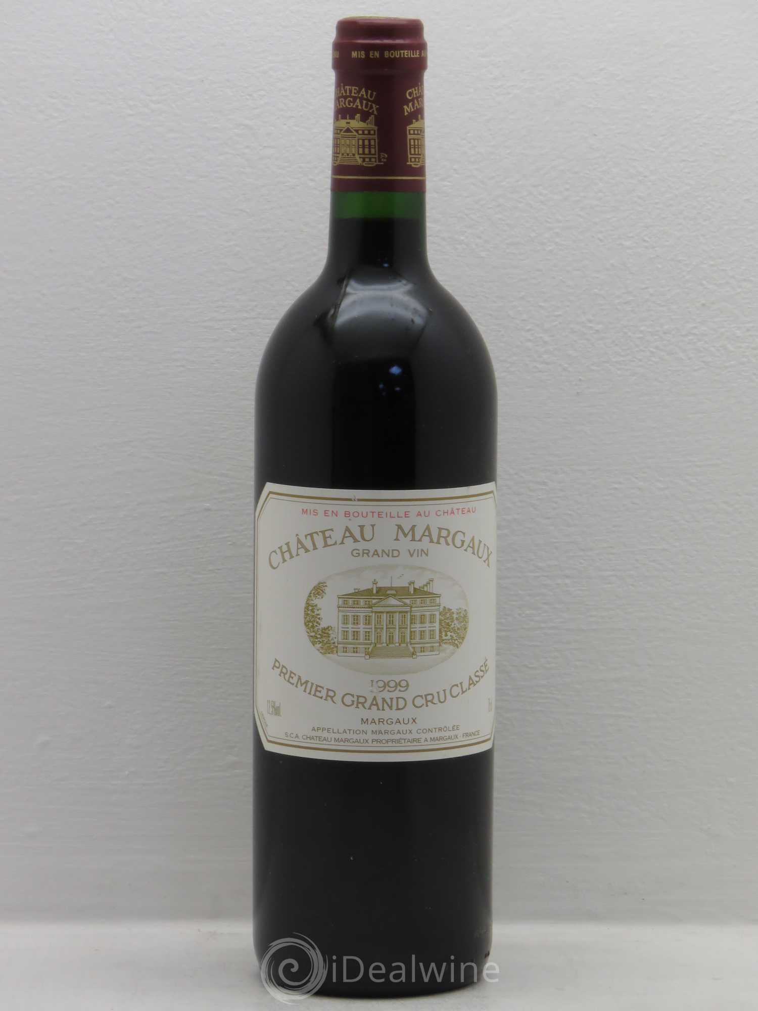 Château Margaux 1er Grand Cru Classé 1999 - Lot de 1 bouteille - 0