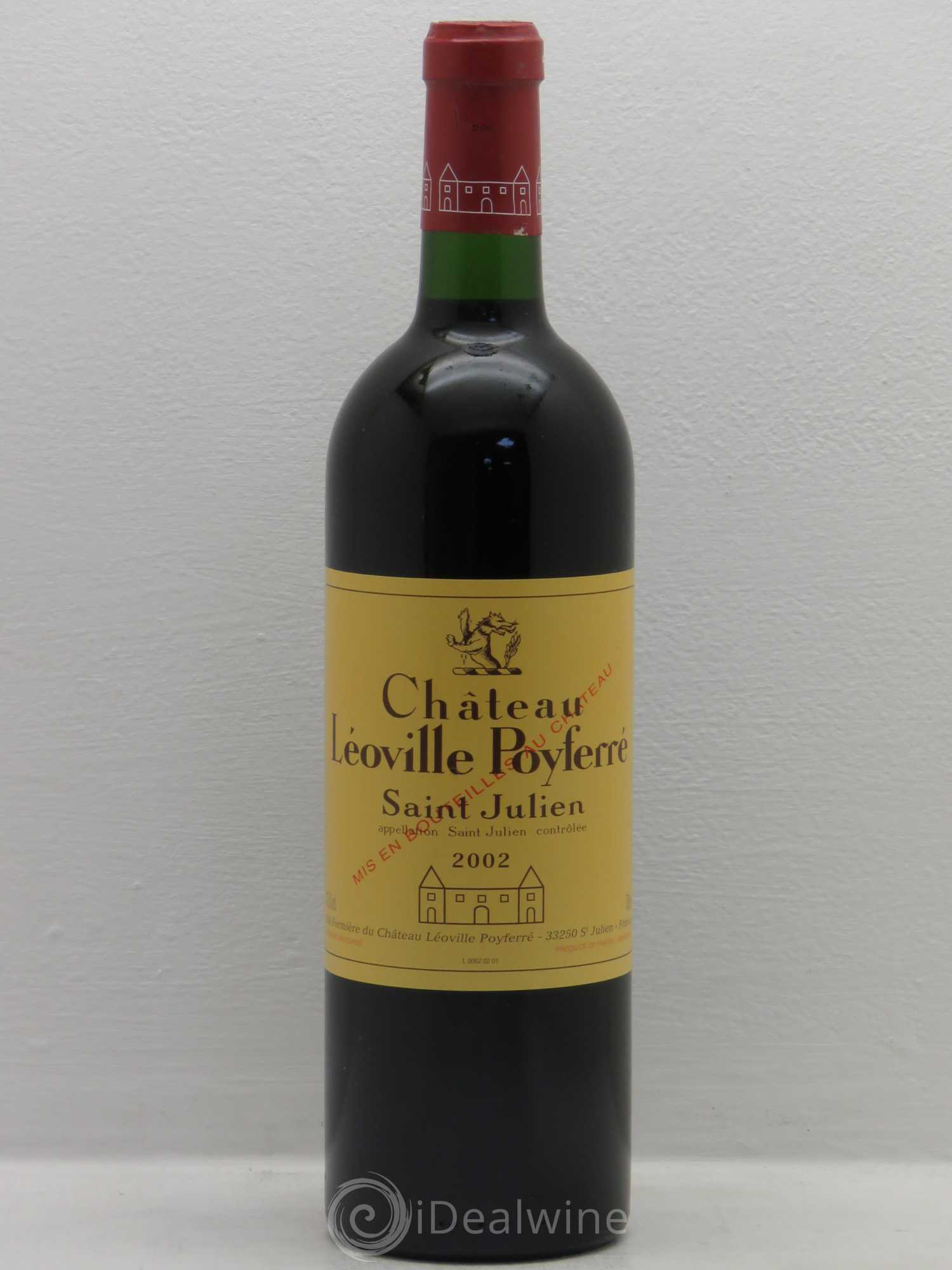 Château Léoville Poyferré 2ème Grand Cru Classé 2002 - Lot de 6 bouteilles - 0