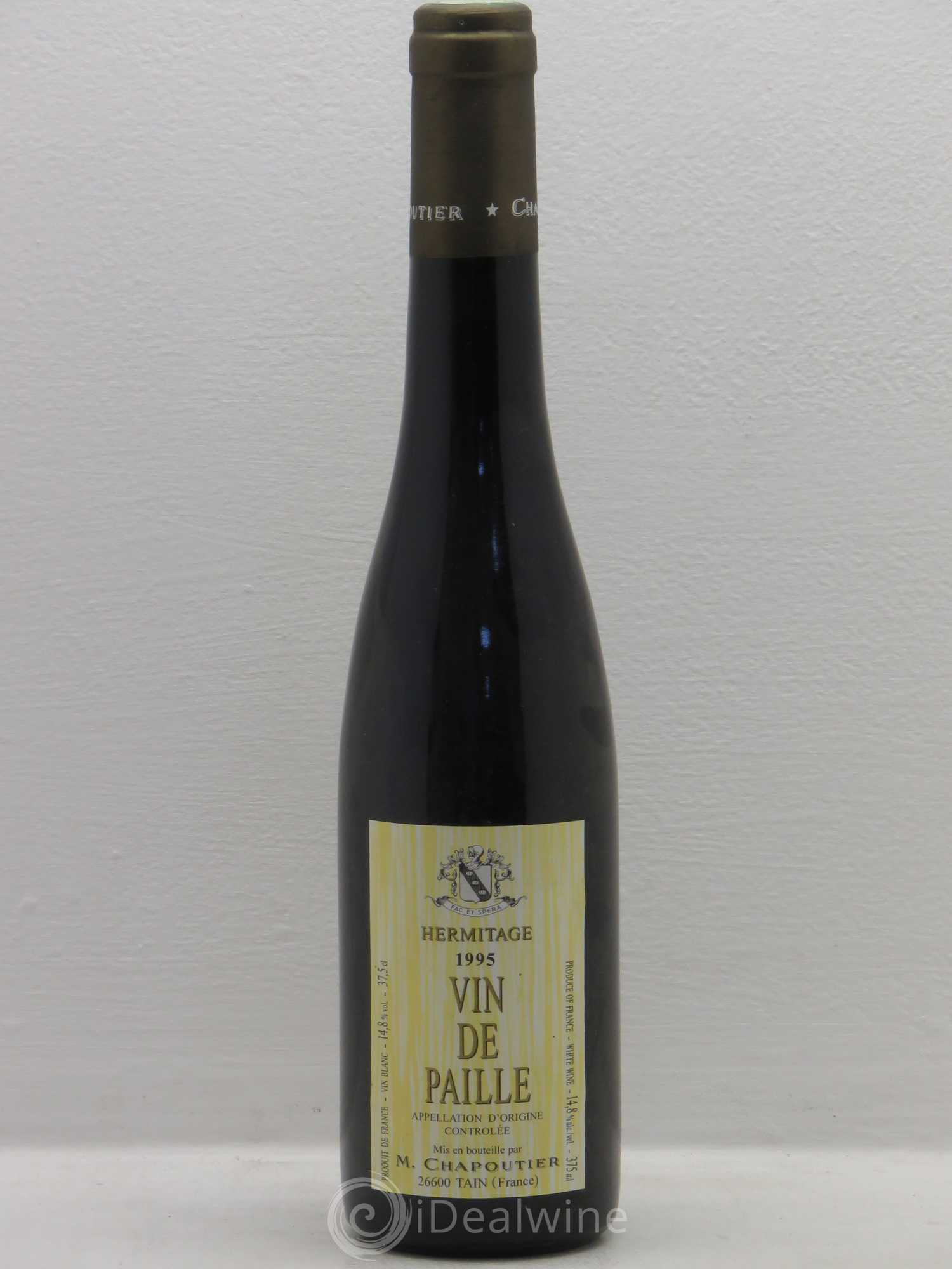 Hermitage Vin de Paille Chapoutier 1995 - Lotto di 1 mezza bottiglia - 0