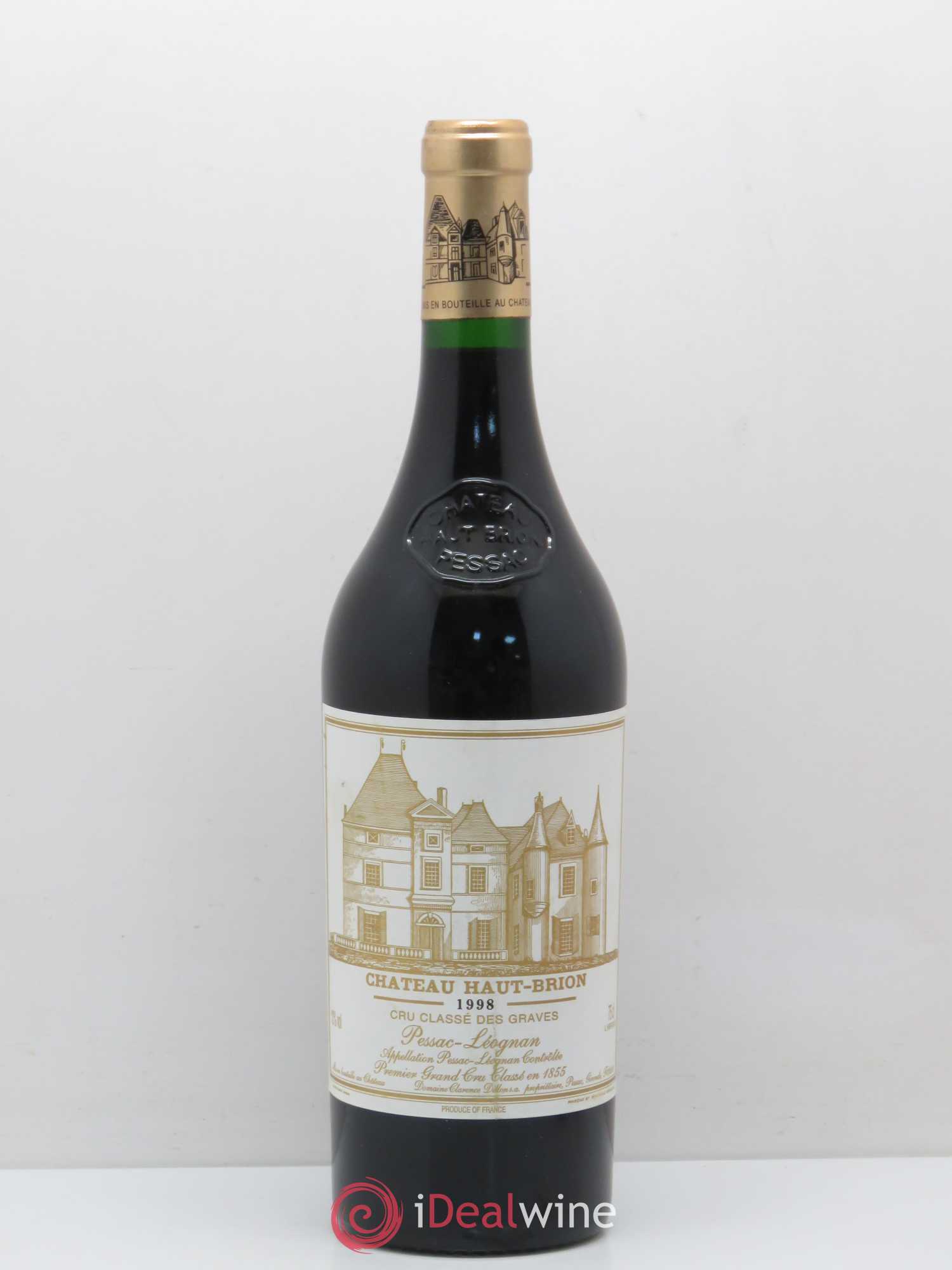 Château Haut Brion 1er Grand Cru Classé 1998 - Lot de 1 bouteille - 0