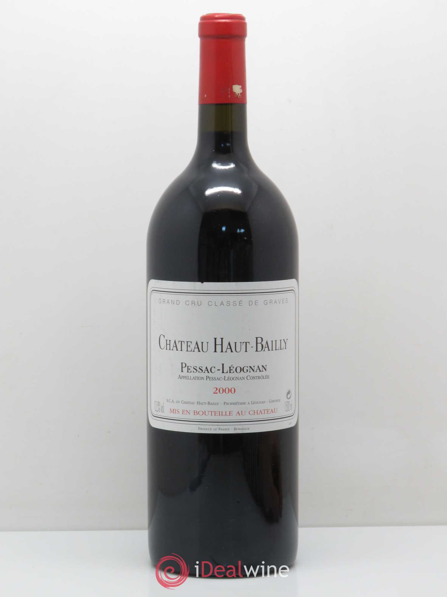 Château Haut-Bailly Cru Classé de Graves 2000 - Lot de 1 magnum - 0
