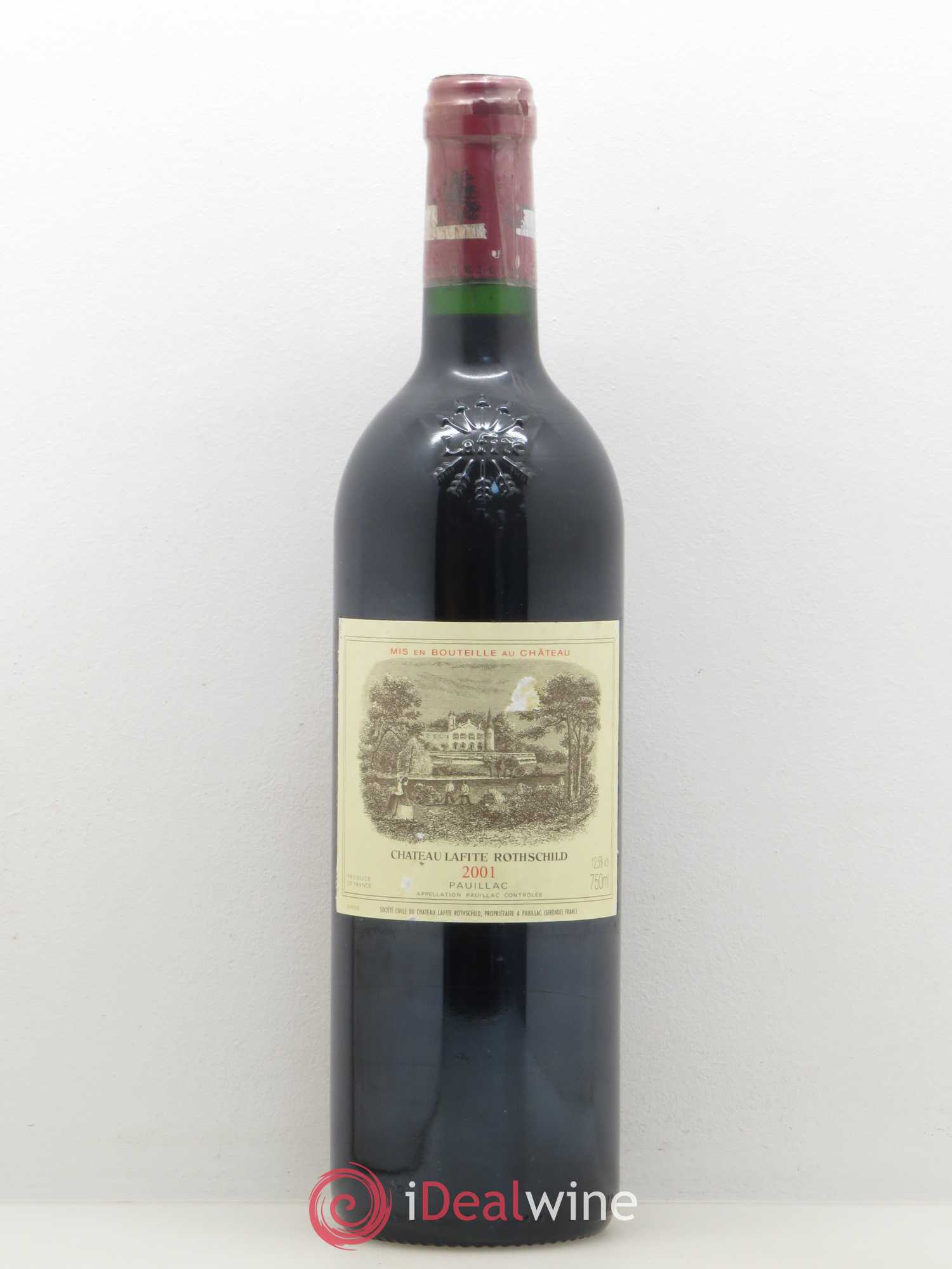 Château Lafite Rothschild 1er Grand Cru Classé 2001 - Lot de 1 bouteille - 0