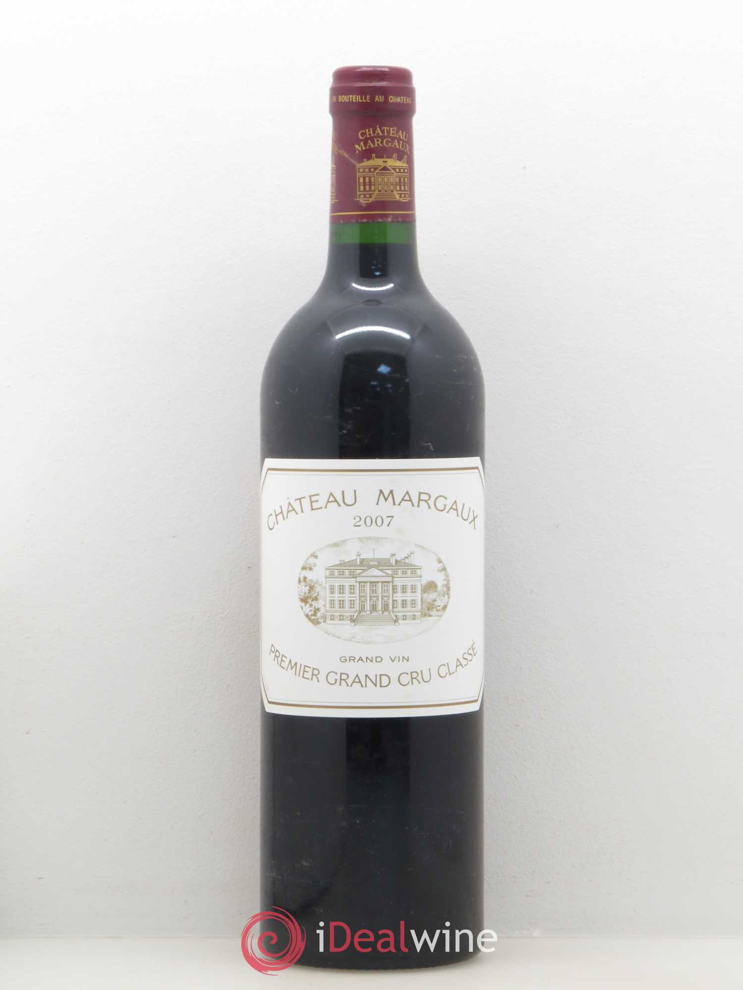 Château Margaux 1er Grand Cru Classé 2007 - Lot de 1 bouteille - 0