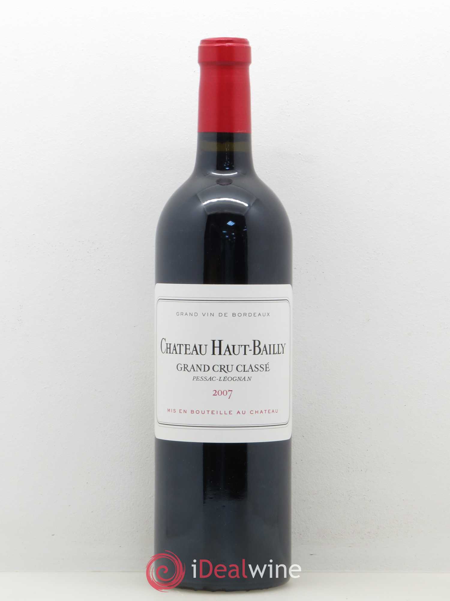 Château Haut-Bailly Cru Classé de Graves 2007 - Lot de 1 bouteille - 0