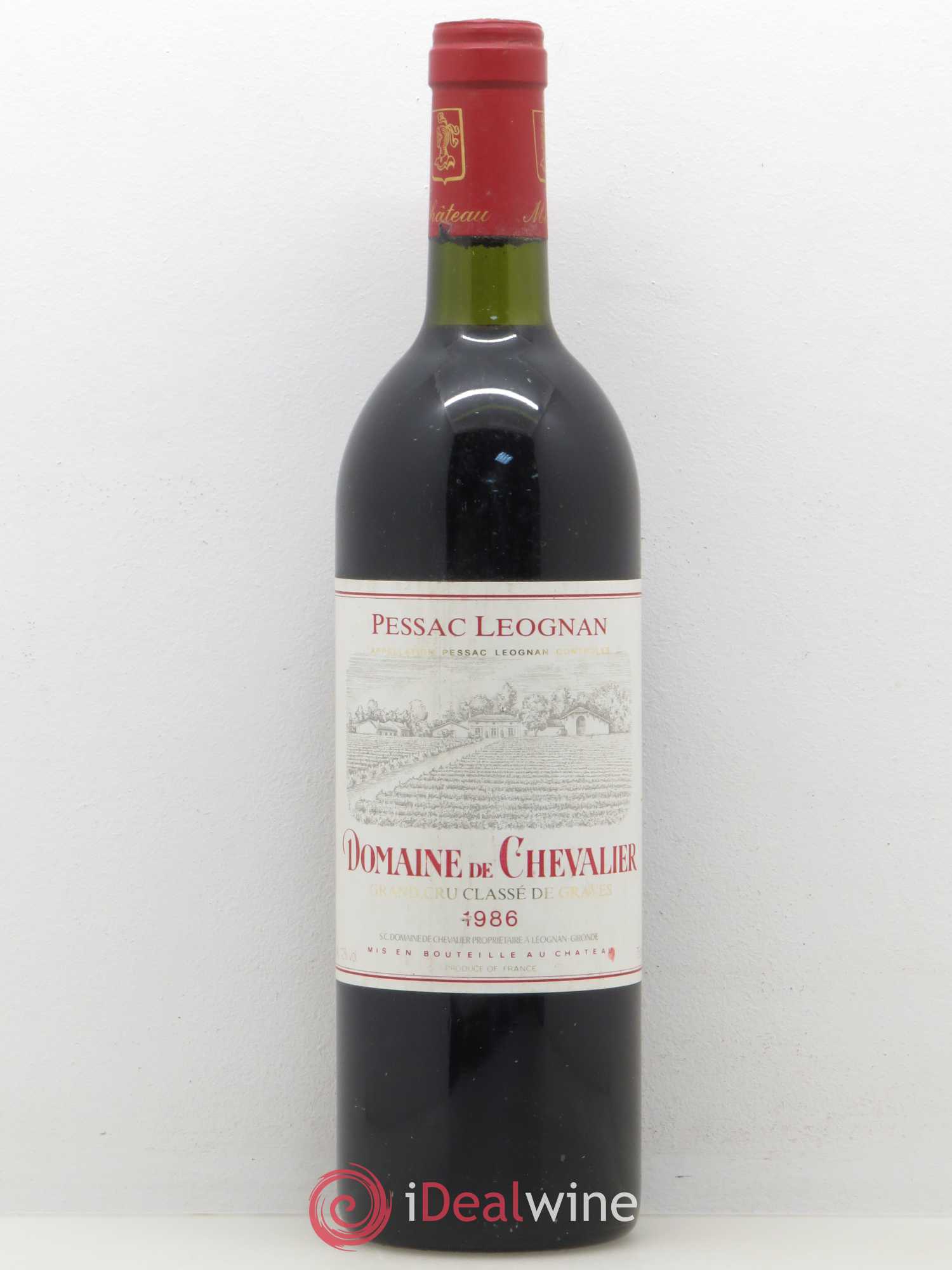 Domaine de Chevalier Cru Classé de Graves 1986 - Lot de 1 bouteille - 0