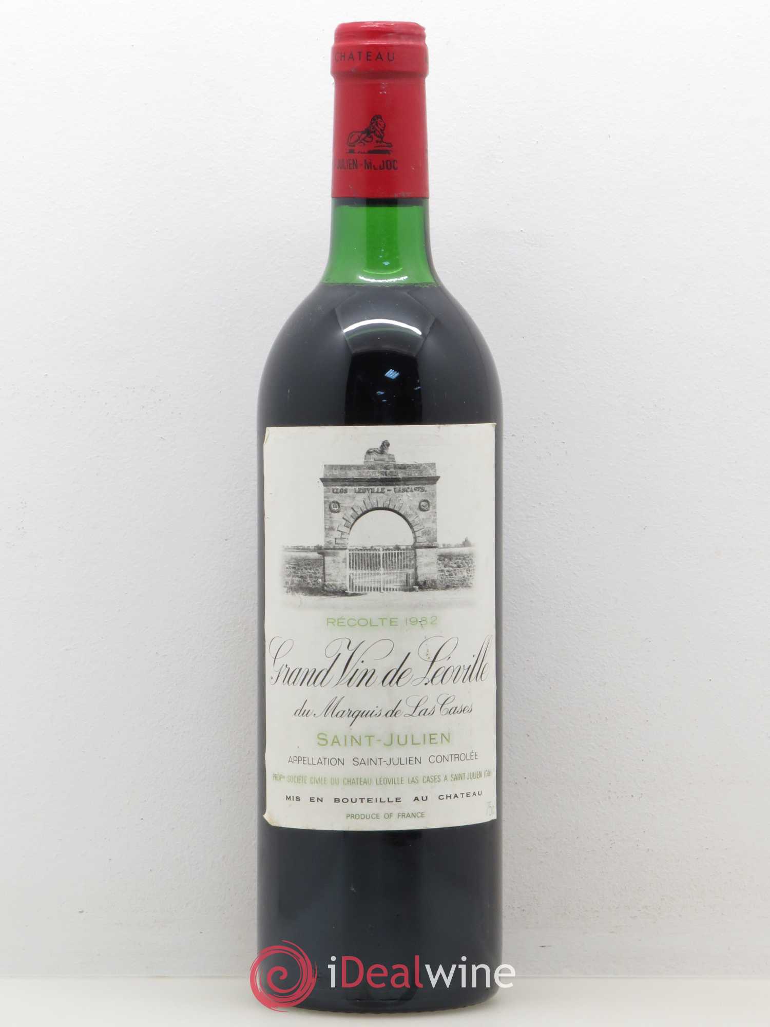 Château Léoville Las Cases 2ème Grand Cru Classé 1982 - Lot de 1 bouteille - 0