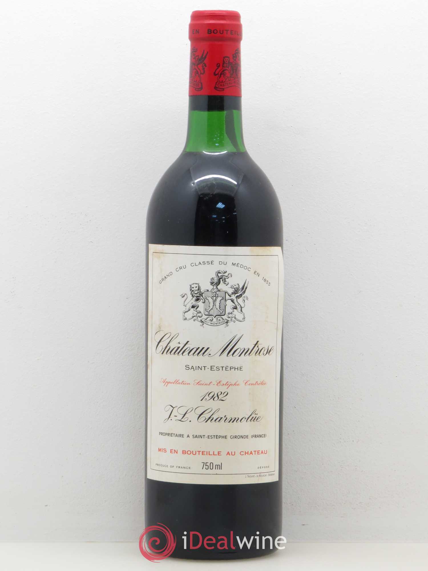 Château Montrose 2ème Grand Cru Classé 1982 - Lot de 1 bouteille - 0