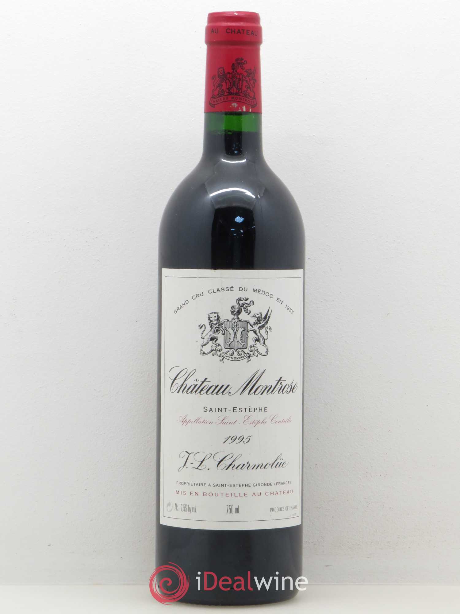 Château Montrose 2ème Grand Cru Classé 1995 - Lot de 1 bouteille - 0
