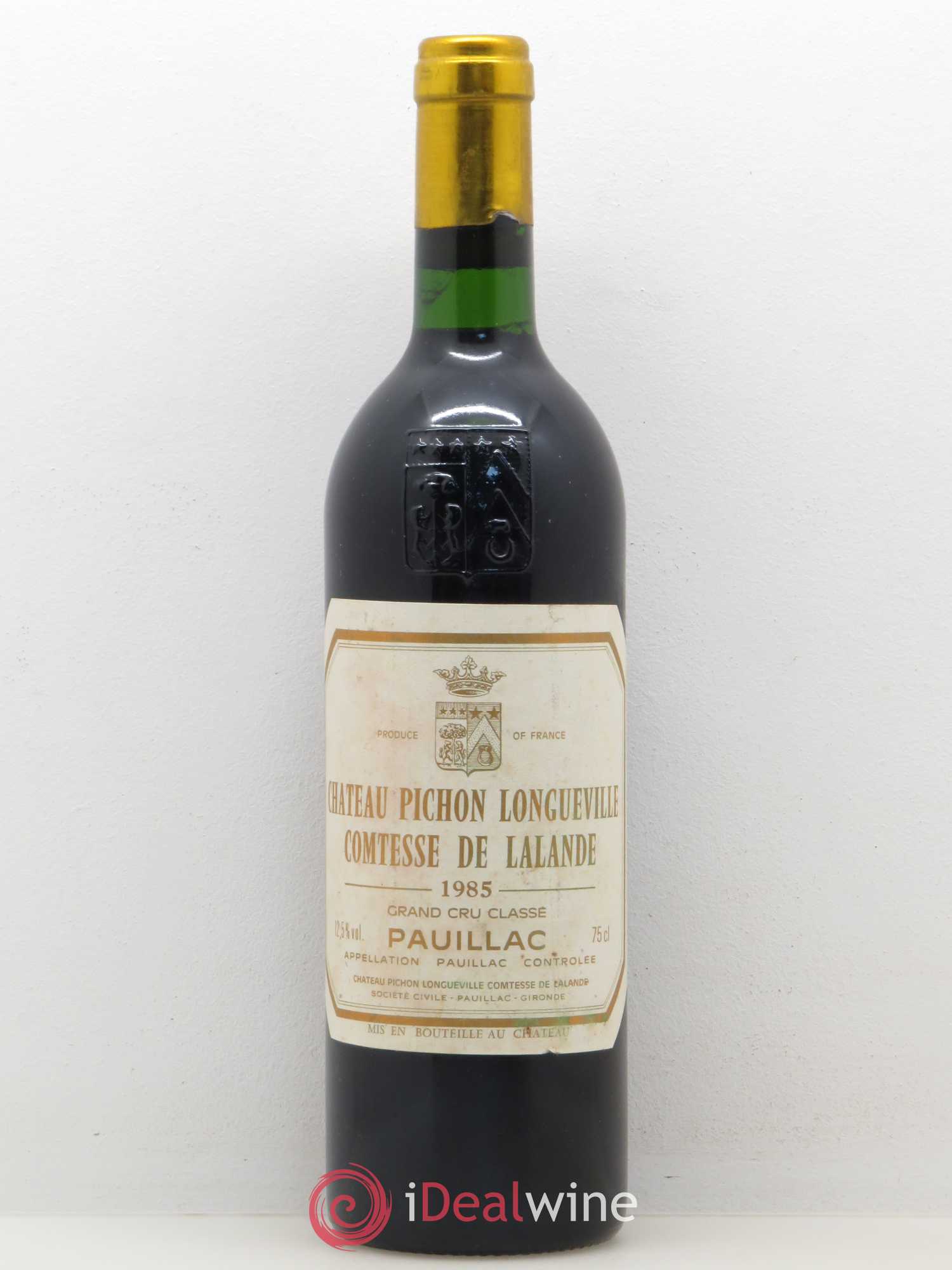 Château Pichon Longueville Comtesse de Lalande 2ème Grand Cru Classé 1985 - Lot de 1 bouteille - 0