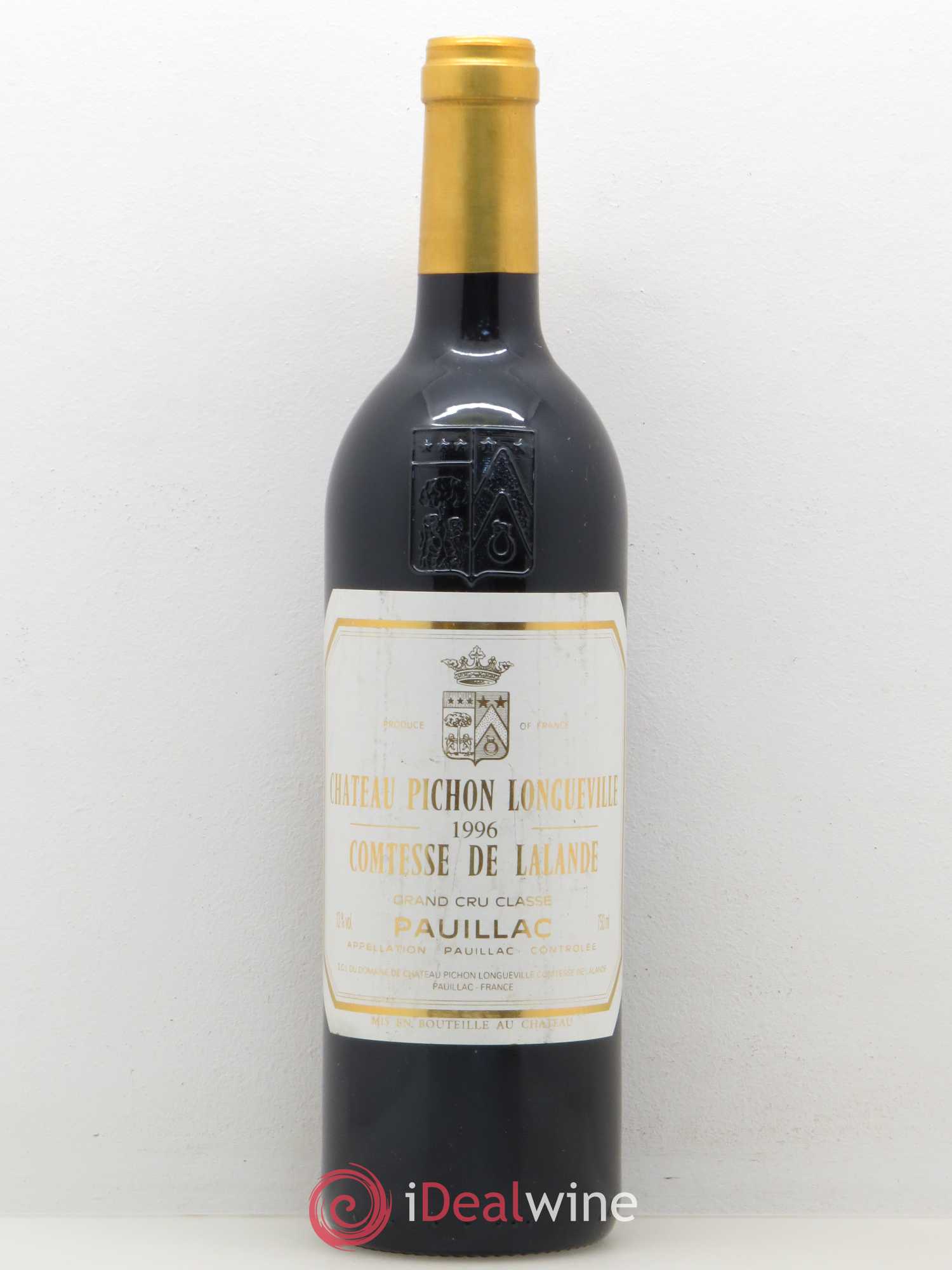 Château Pichon Longueville Comtesse de Lalande 2ème Grand Cru Classé 1996 - Lot de 1 bouteille - 0