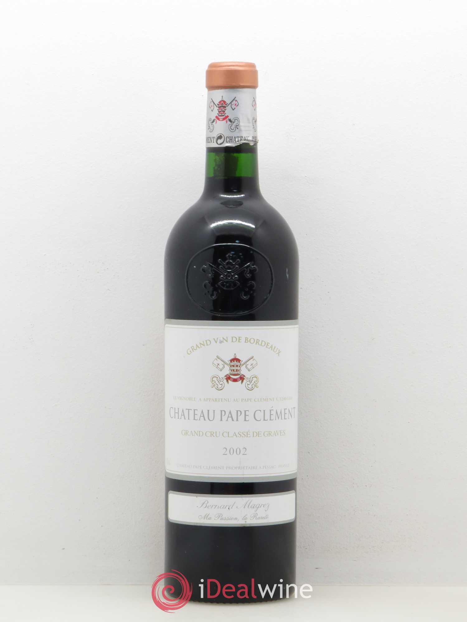 Château Pape Clément Cru Classé de Graves 2002 - Lot de 1 bouteille - 0