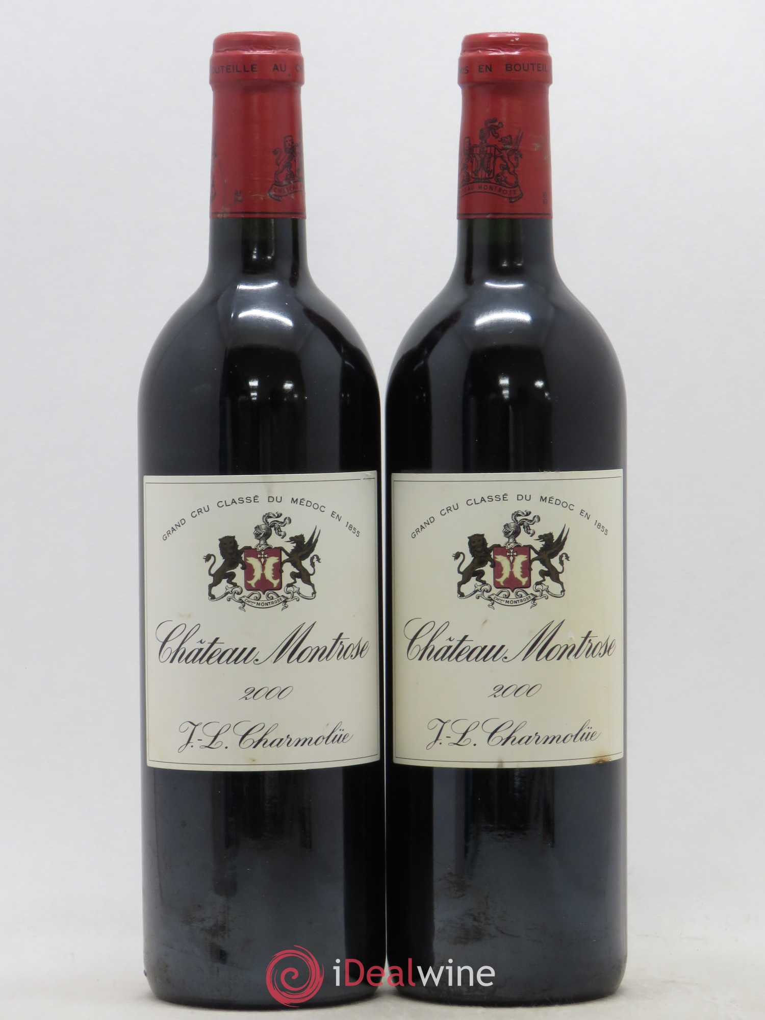Château Montrose 2ème Grand Cru Classé 2000 - Lot de 2 bouteilles - 0