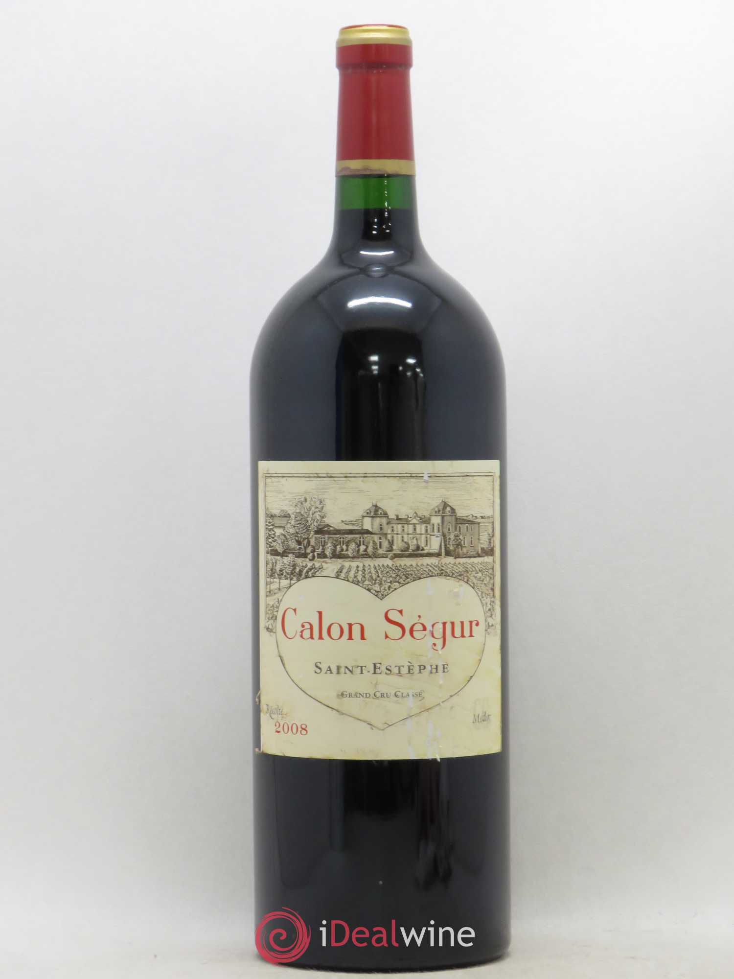 Château Calon Ségur 3ème Grand Cru Classé 2008 - Lot de 1 magnum - 0