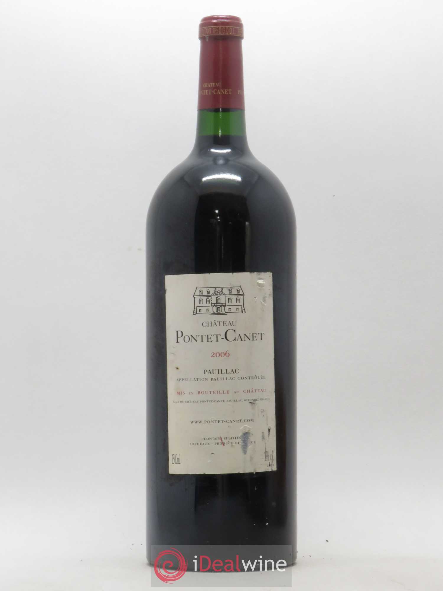 Château Pontet Canet 5ème Grand Cru Classé 2006 - Lot de 1 magnum - 1